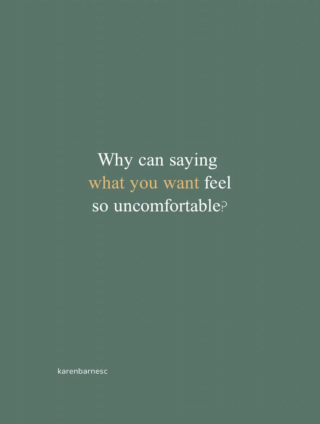 Sometimes accommodating other people happens so automatically that we don&rsquo;t even realise we&rsquo;ve left ourselves out of the conversation.

If you&rsquo;re curious about the protective patterns that can sit behind responses like this, my free