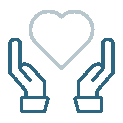 Illustration of a woman leading two others, symbolising leadership and collaborative guidance.