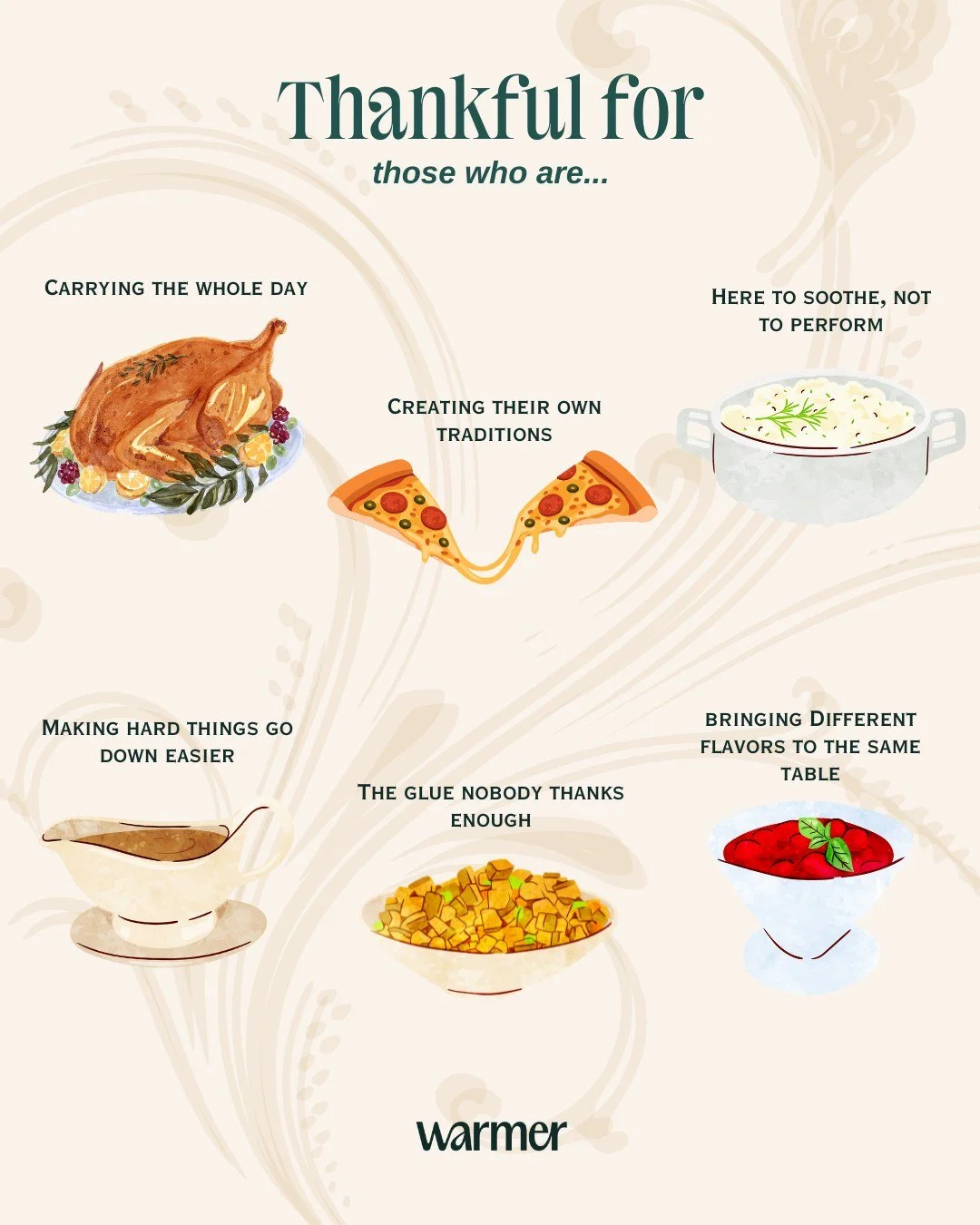 A Thanksgiving shoutout to every kind of &ldquo;here.&rdquo; 🦃