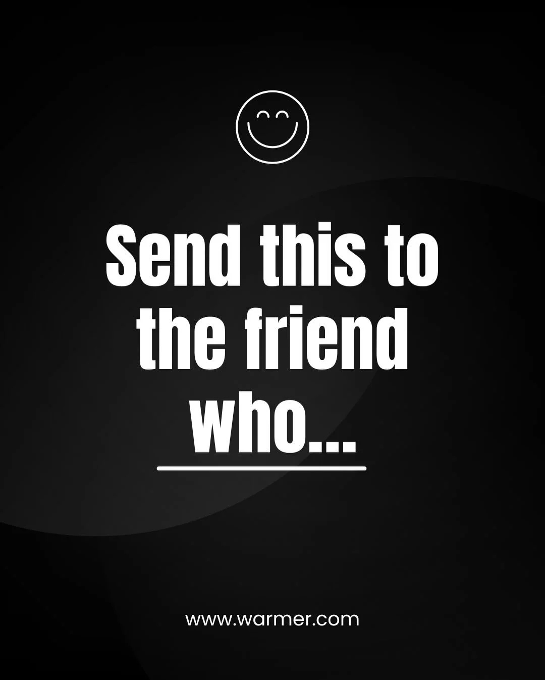 When was the last time you told your friend you appreciate them? Share this with a friend you are grateful for. 

Warmer helps you keep the friendships that matter. Join the waitlist at www.warmer.com or the link in bio.

#friends #friendship #friend