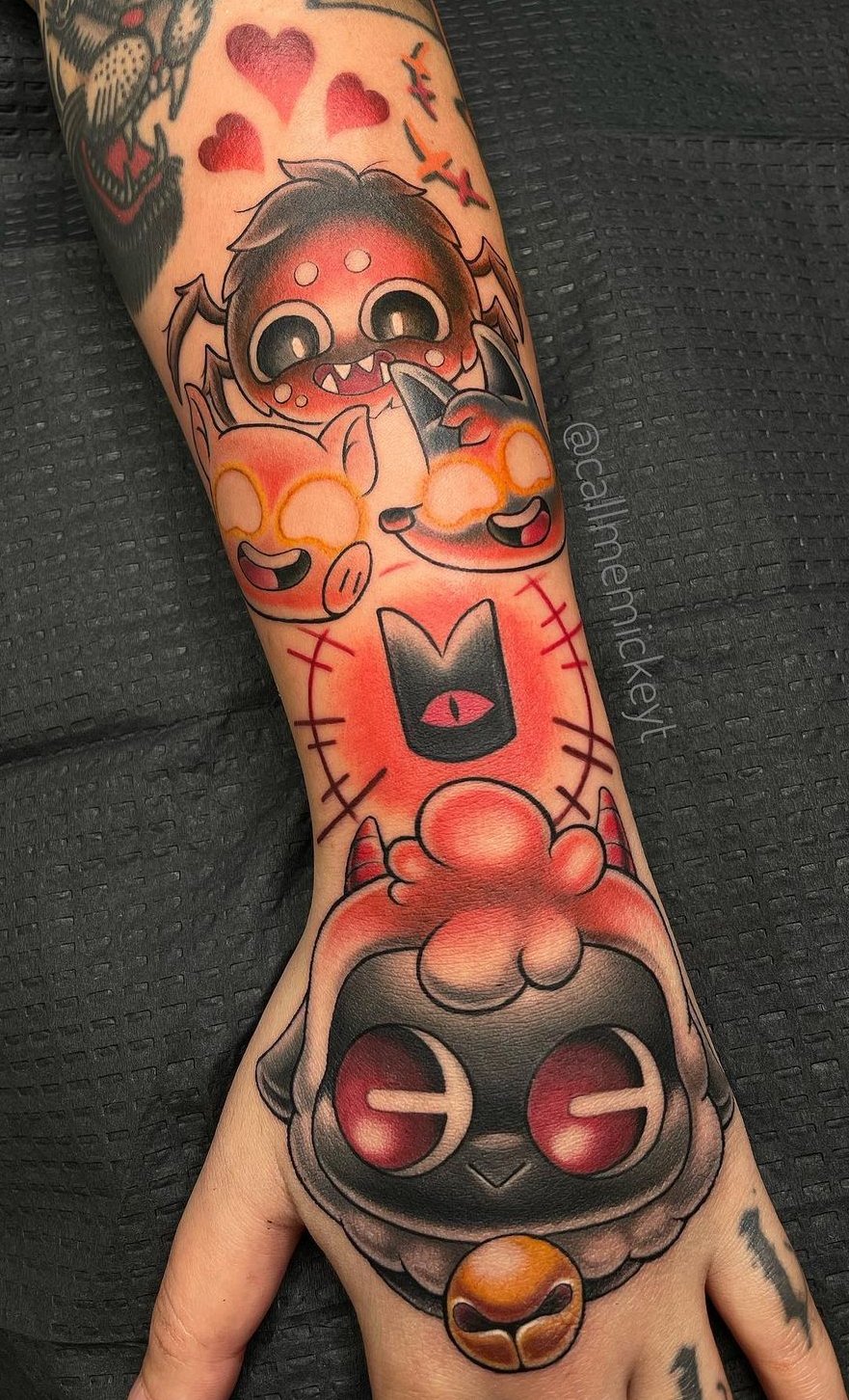 Cult of the lamb hand tattoo