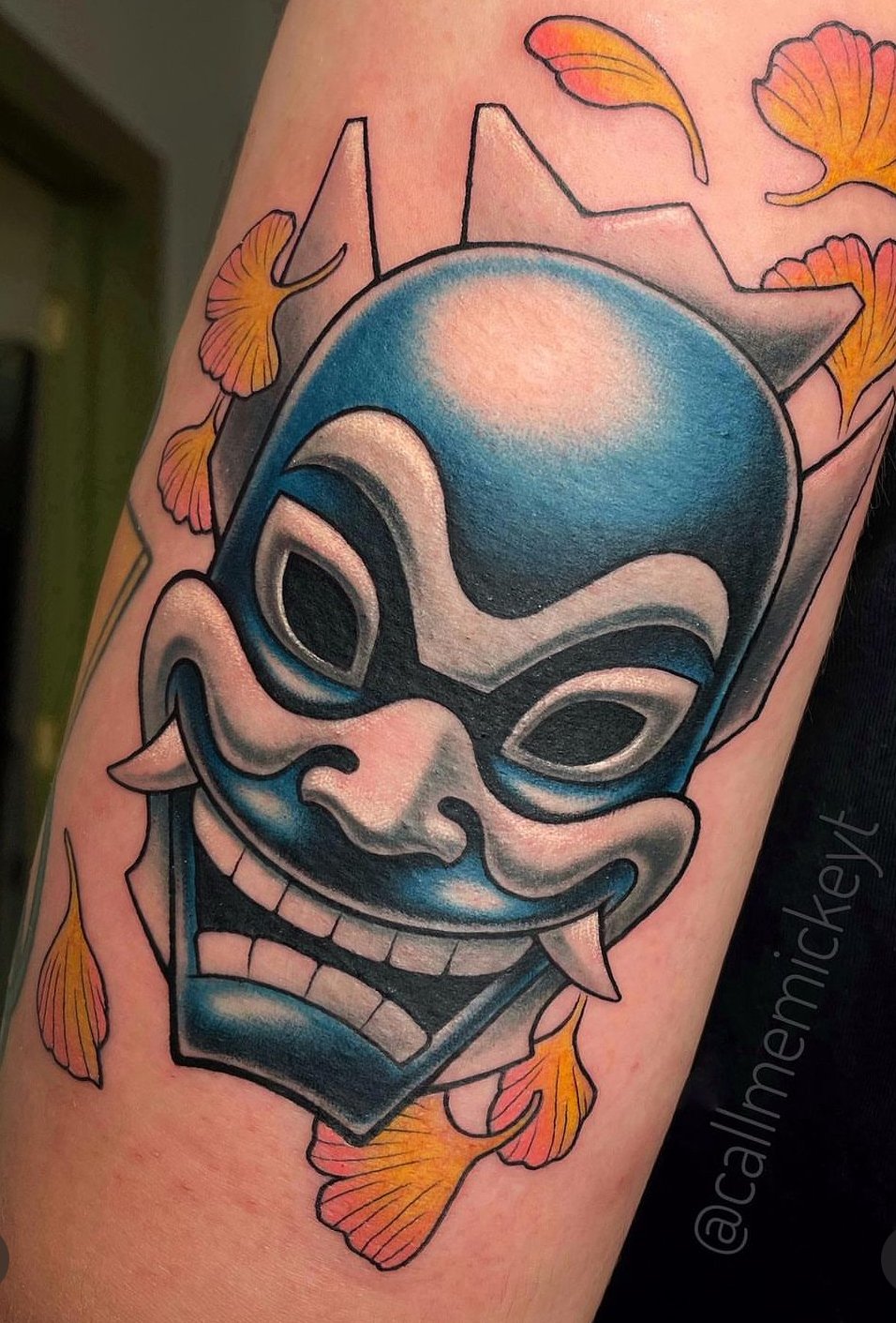 Nickelodeon avatar the last airbender zuko blue spirit tattoo