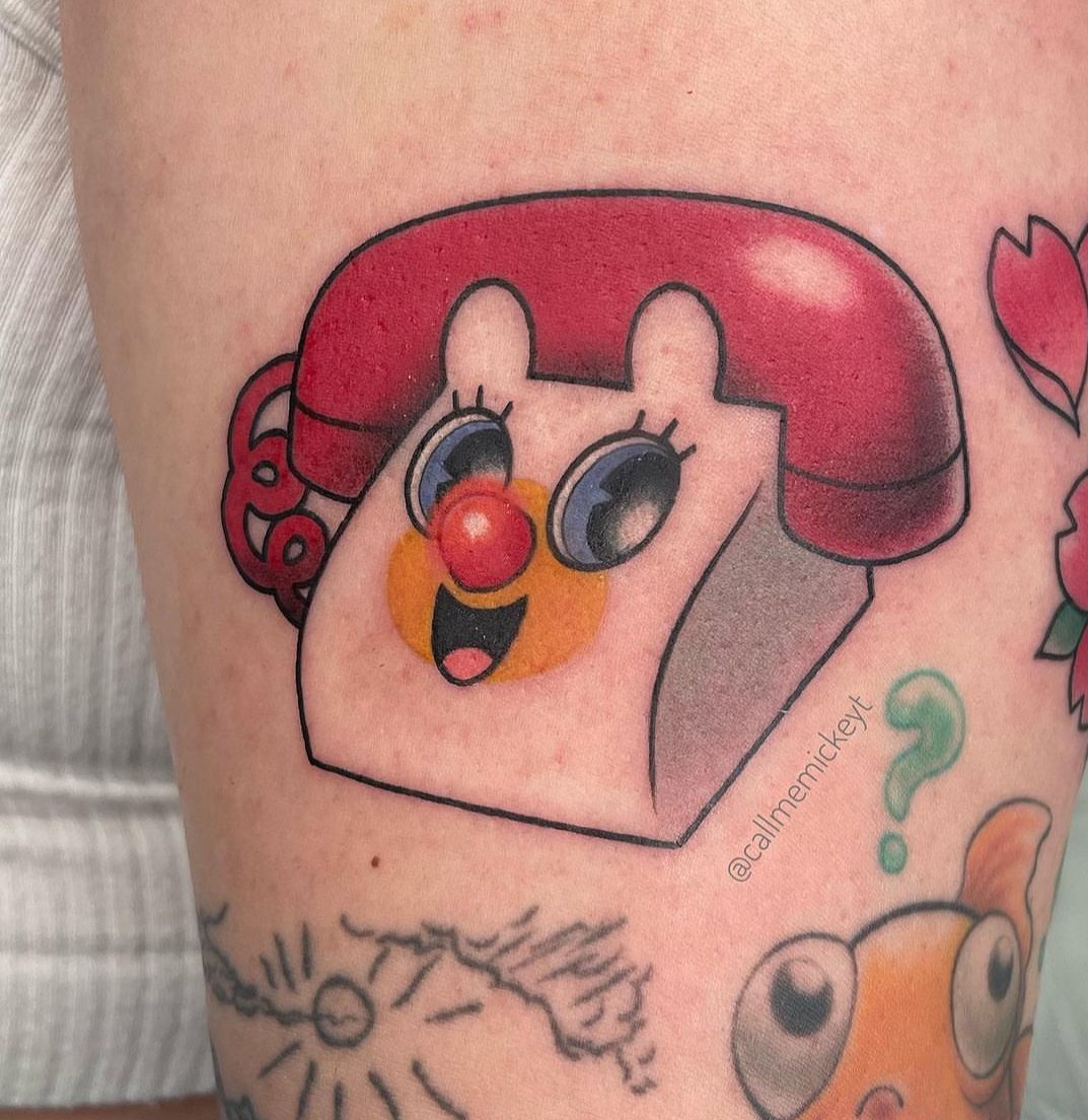 Powerpuff girls - Powerpuff Hotline tattoo Cartoon Network