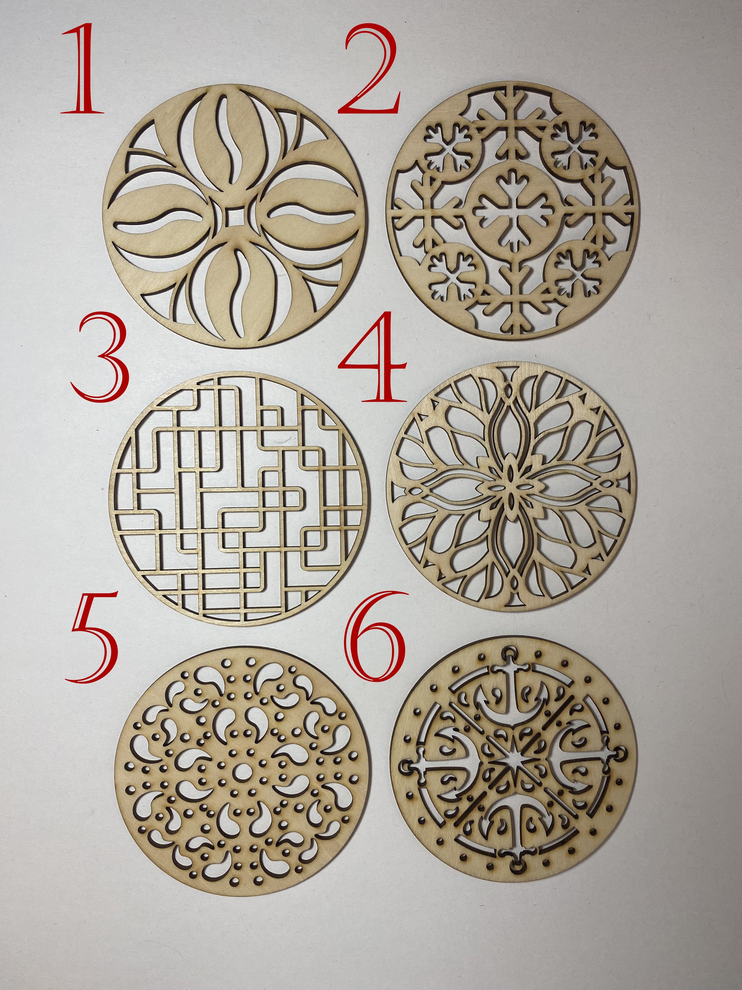 Wood Coasters