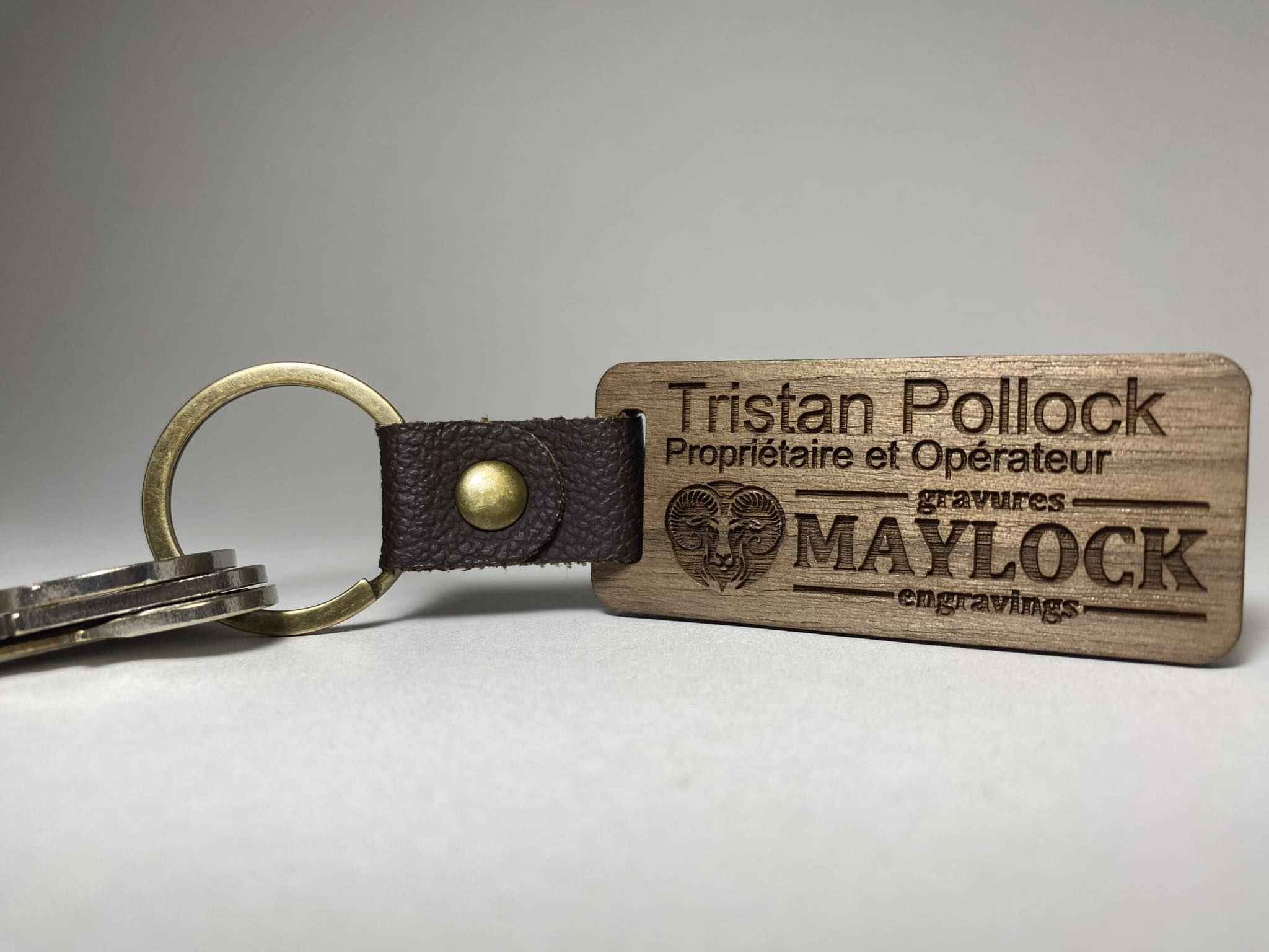Wooden Keychains