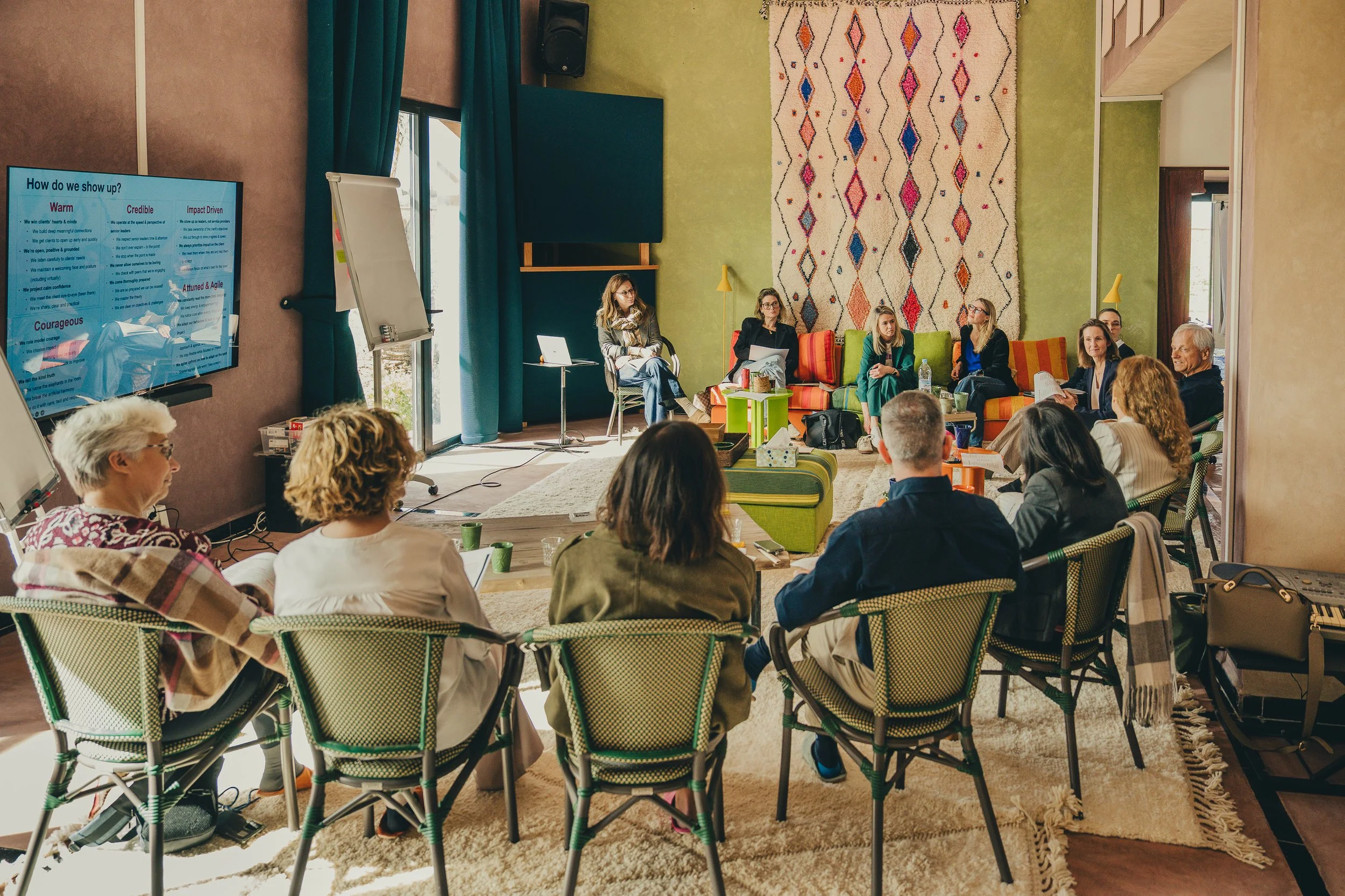 Professional corporate photographer in Marrakech, Morocco, specializing in business portraits, team photos, corporate events, conferences,