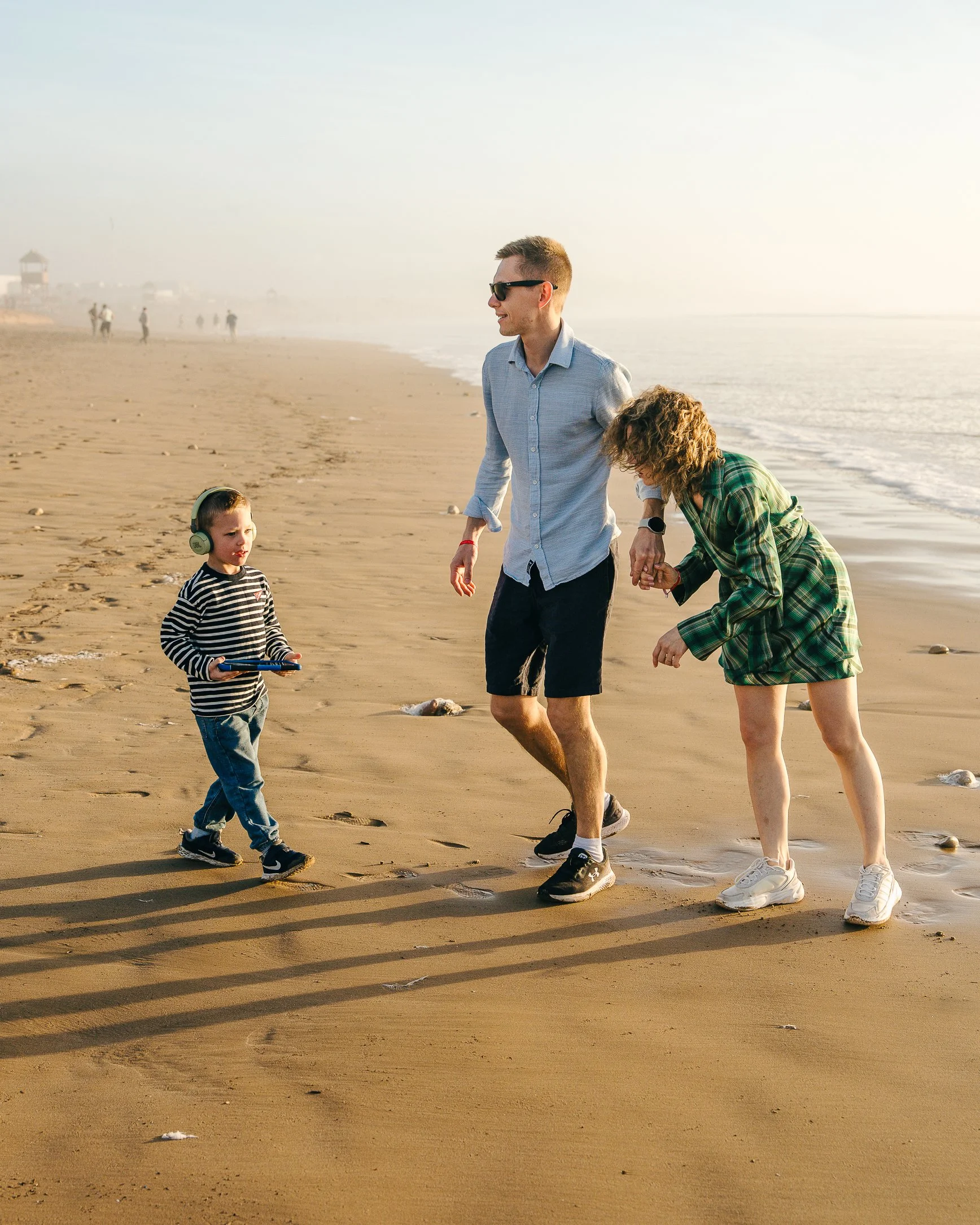 Family photoshoot in Agadir beach sunset.jpg