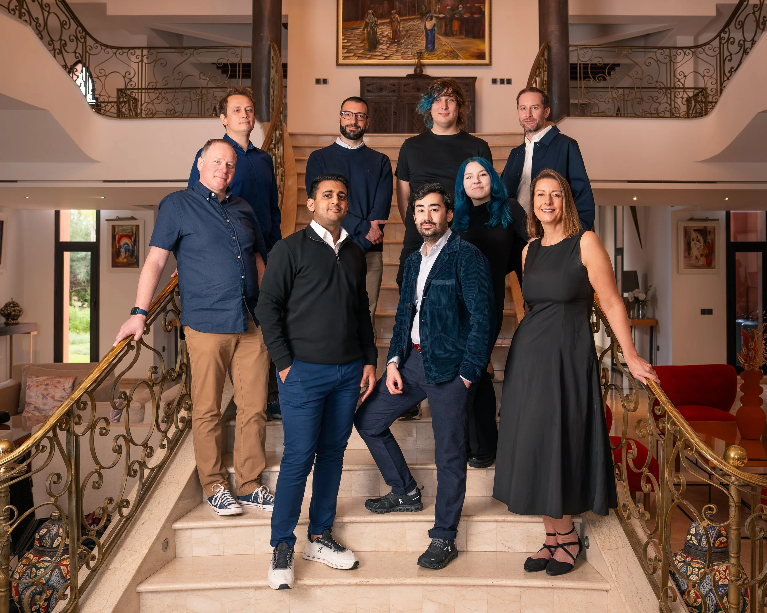 Professional corporate photographer in Marrakech, Morocco, specializing in business portraits, team photos, corporate events, conferences, and brand photography. High-quality photos for companies, startups, hotels, and international brands. Fast deli