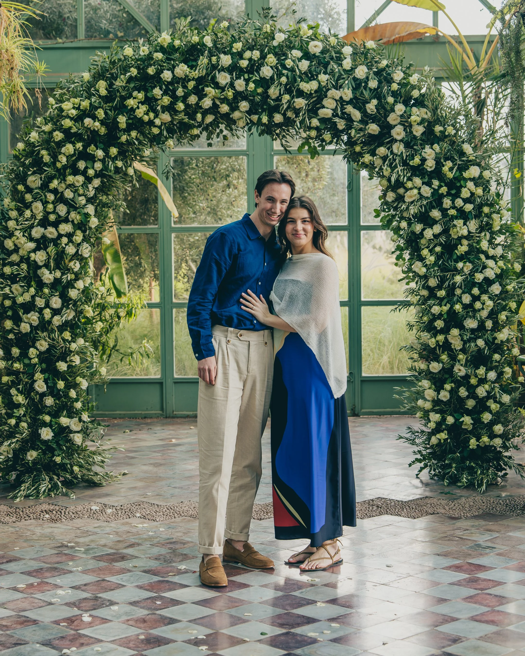 Capture your love story with a romantic couple or proposal photoshoot in Marrakech.