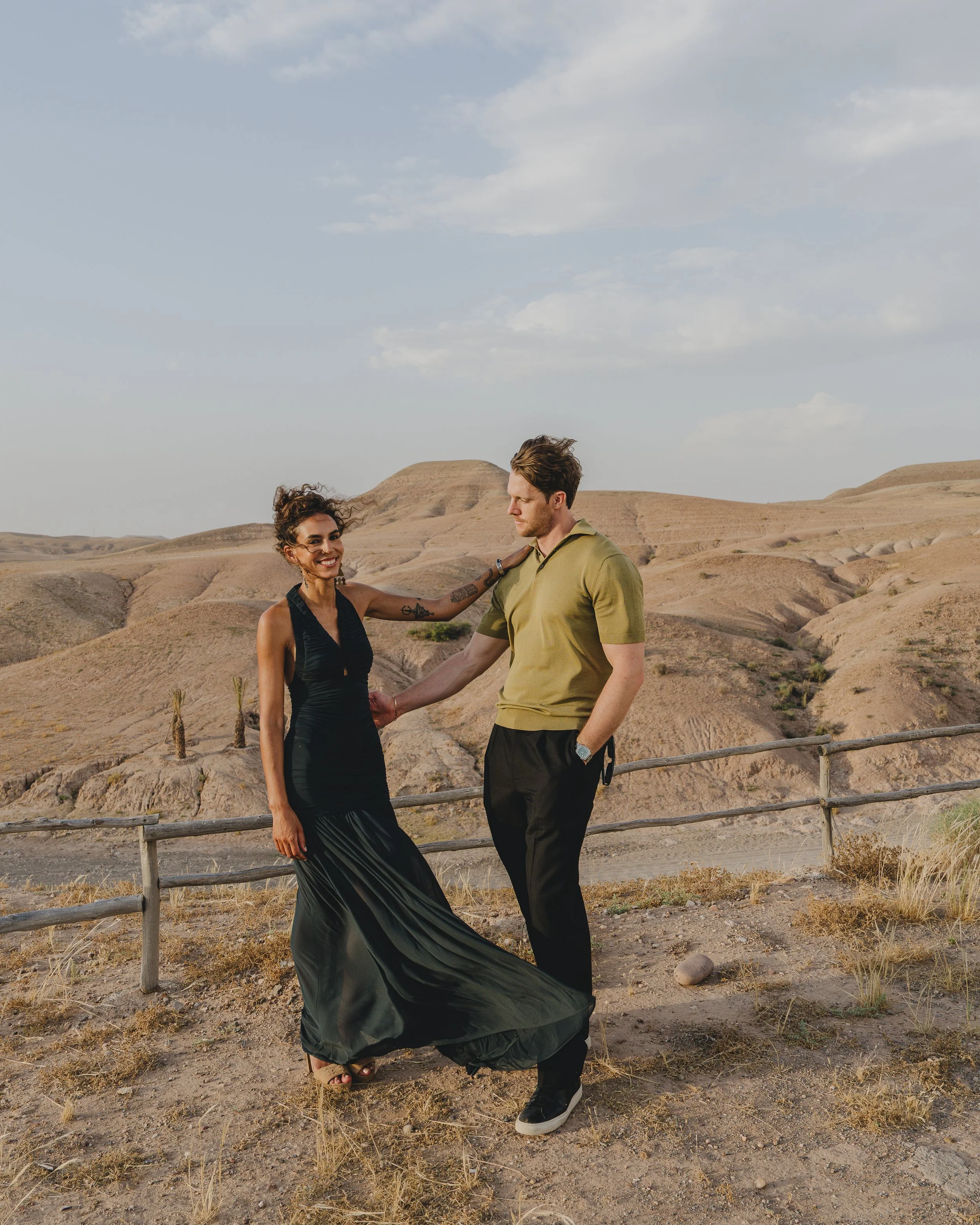 Agafay couple photo shoot