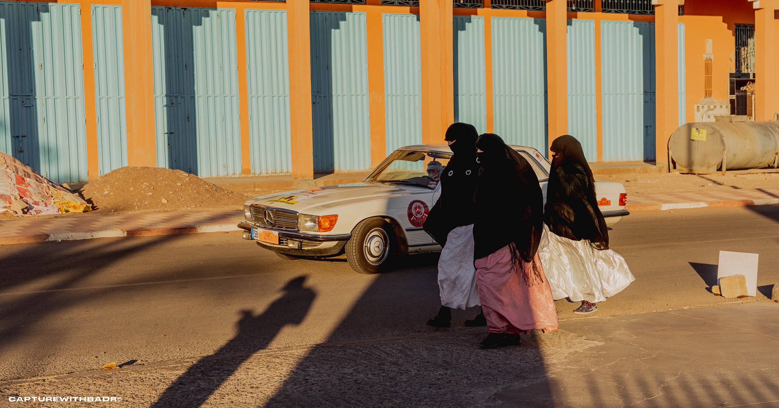Rally photographer in Morocco