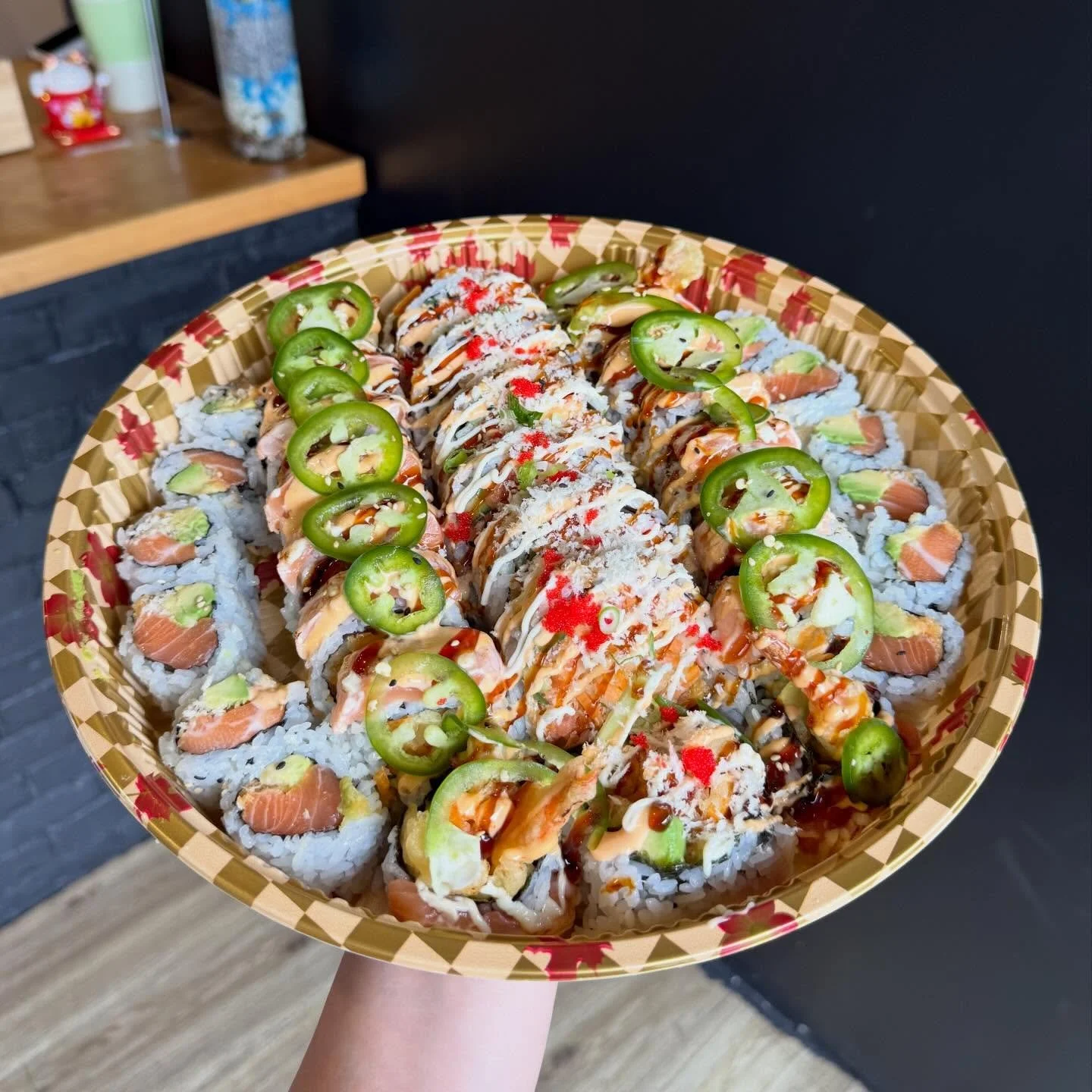 Order online ➡️ SushiOnFennell.com

HM &mdash; 669 Fennell Ave E
SC &mdash; 277 Upper Centennial Pkwy
BF &mdash; 71 Charing Cross

Delivery on UberEats 🚗