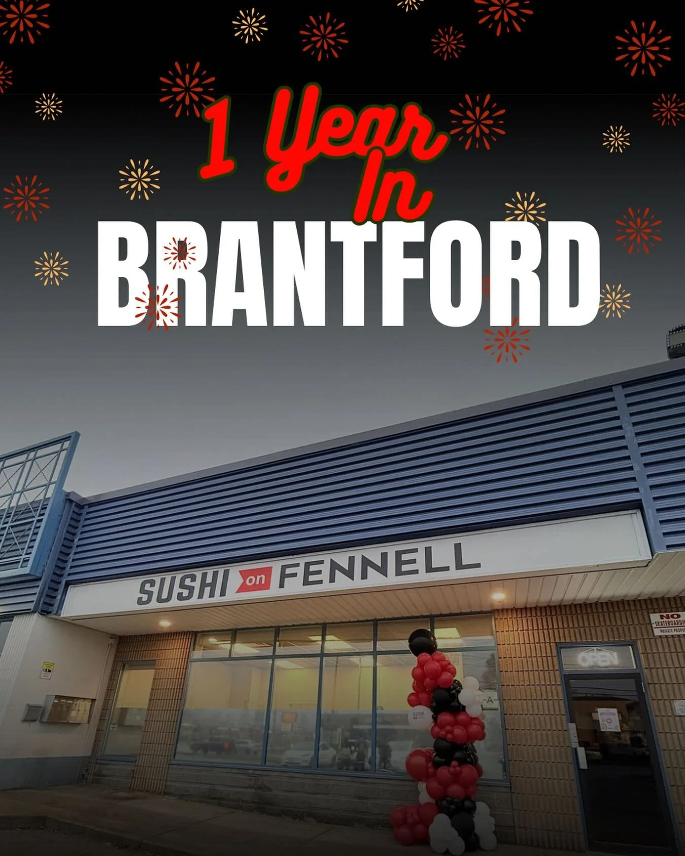 1 YEAR IN BRANTFORD 🎉

Huge congratulations to our Brantford location on an incredible first year &mdash; the growth, the support, the community&hellip; all of it 🔥

To everyone who&rsquo;s shown love, placed orders, and supported along the way &md