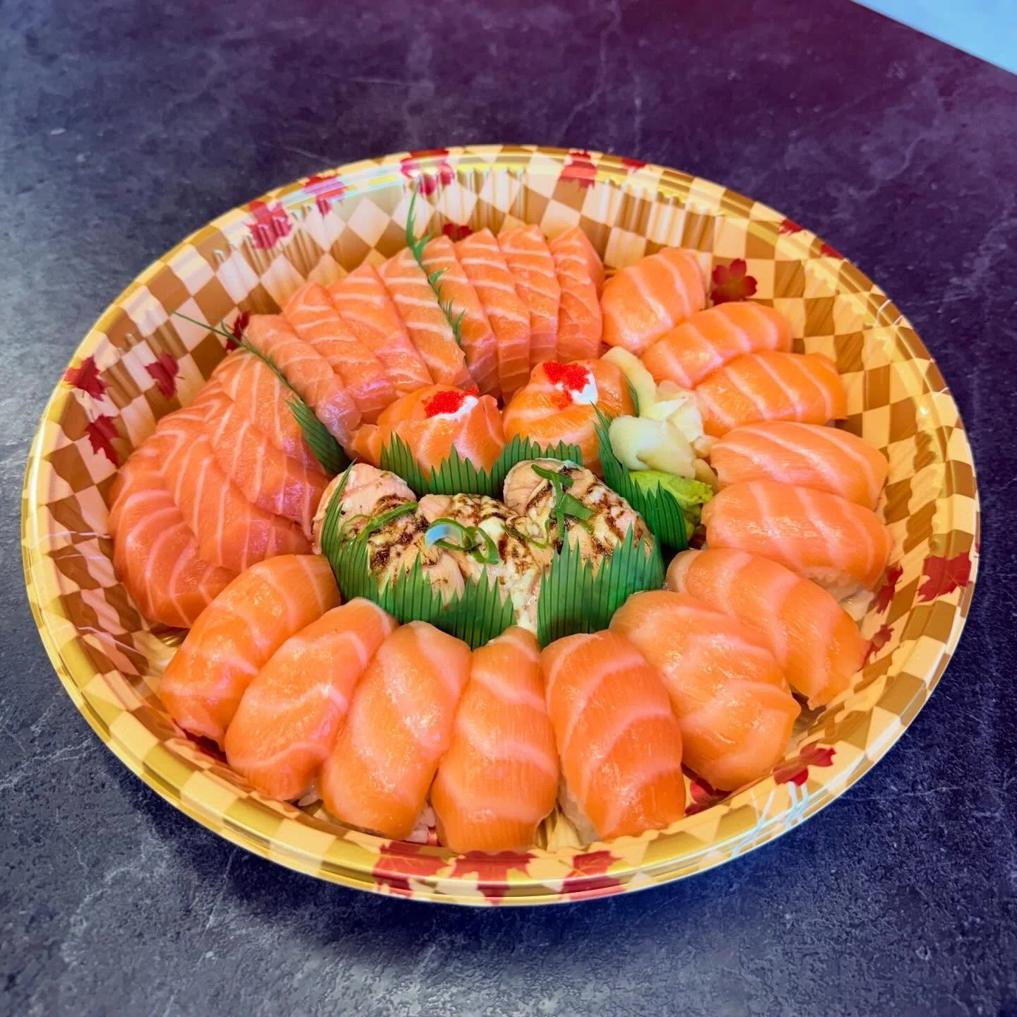 We&rsquo;ve been cutting fresh salmon daily since day one. Real prep, real fresh &mdash; every single day.

Order online ➡️ SushiOnFennell.com

HM &mdash; 669 Fennell Ave E
SC &mdash; 277 Upper Centennial Pkwy
BF &mdash; 71 Charing Cross

Delivery on