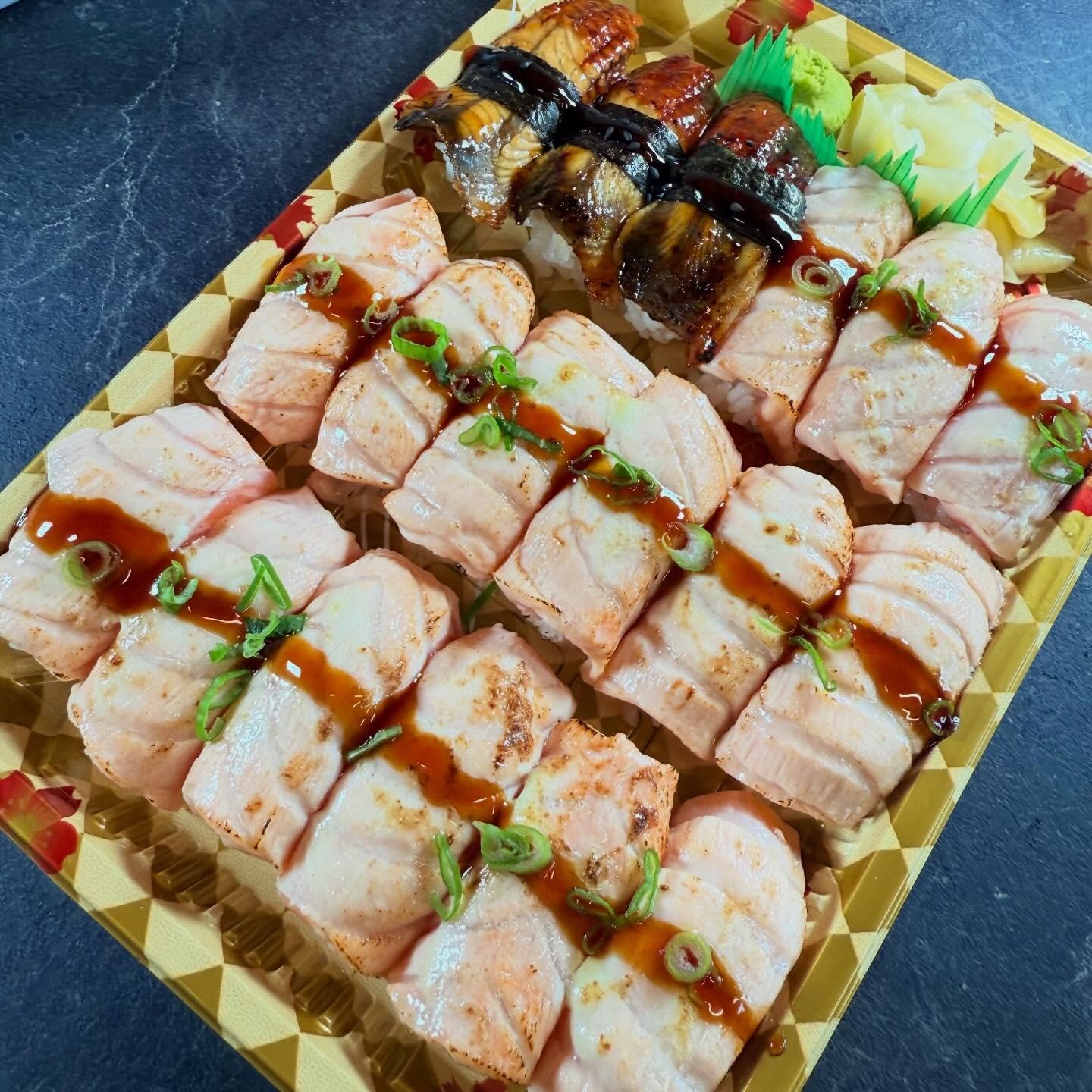 All April long &mdash; $6 select apps

Plus, every online order enters you to win 2 tickets to the 2026 FIFA World Cup in Toronto

Pictured &mdash; Pick 6 Nigiri Set: torched salmon nigiri, eel nigiri

Details ➡️ SushiOnFennell.com/fifa

Order now at