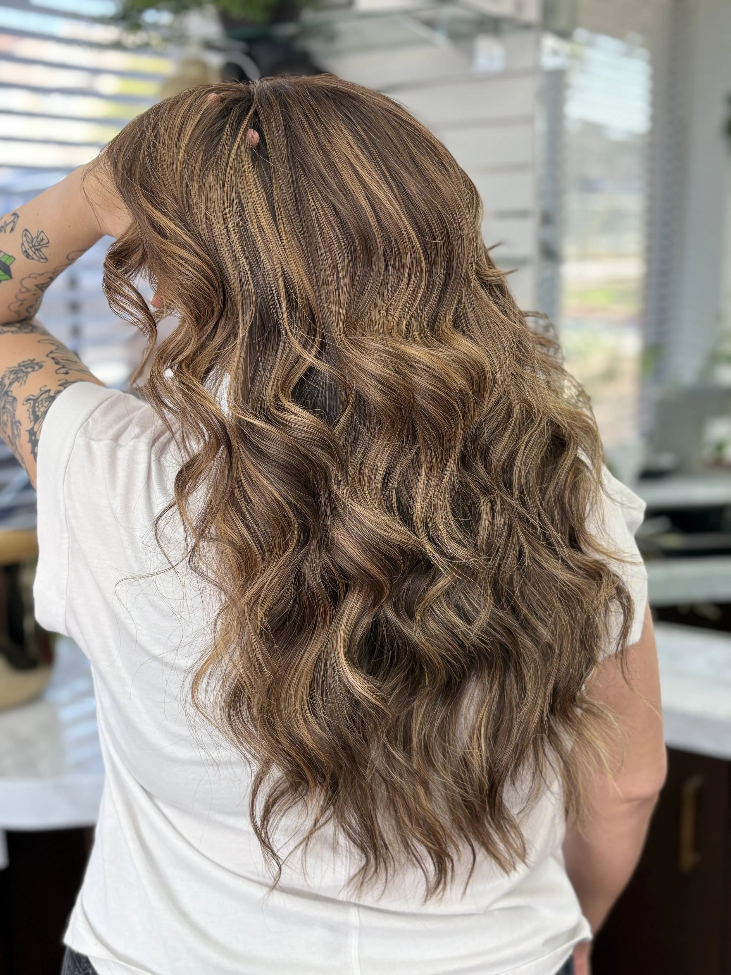 Jenna is a master of Balayage creating gorgeous blends that are so meticulously placed you can make your investment last for 6 months.