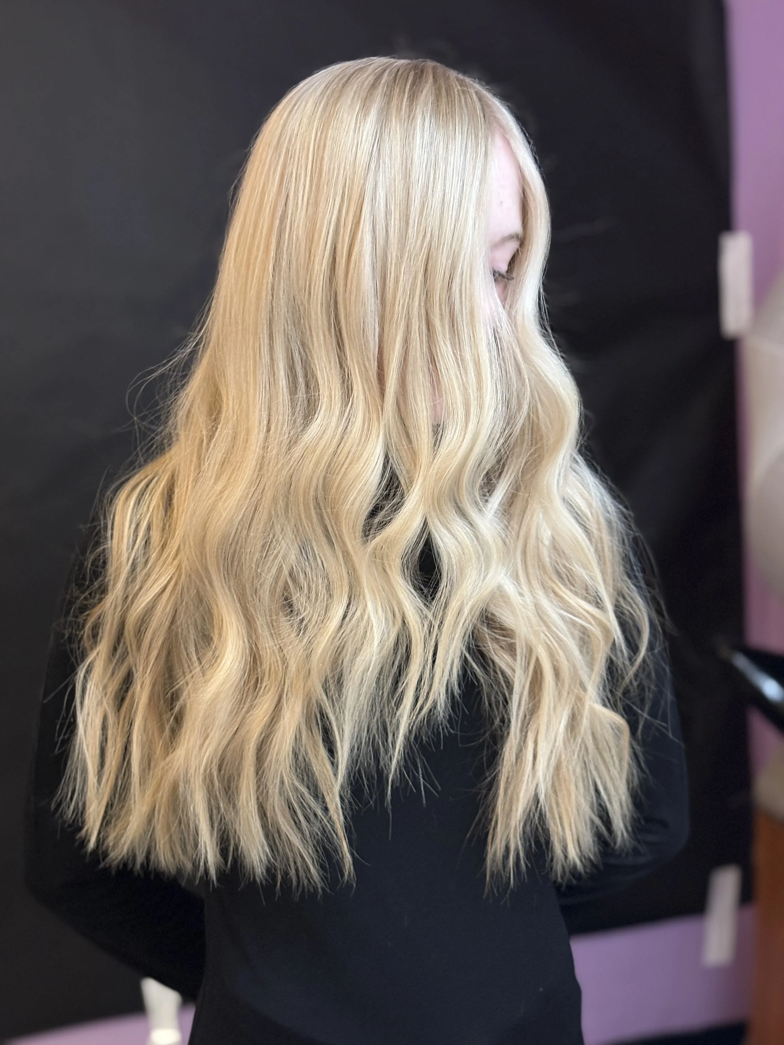 Jenna specialized in blonding 14 years ago when she started her career in downtown Austin. She is known all over Austin as the hairstylist for healthy, gorgeous blondes. 
