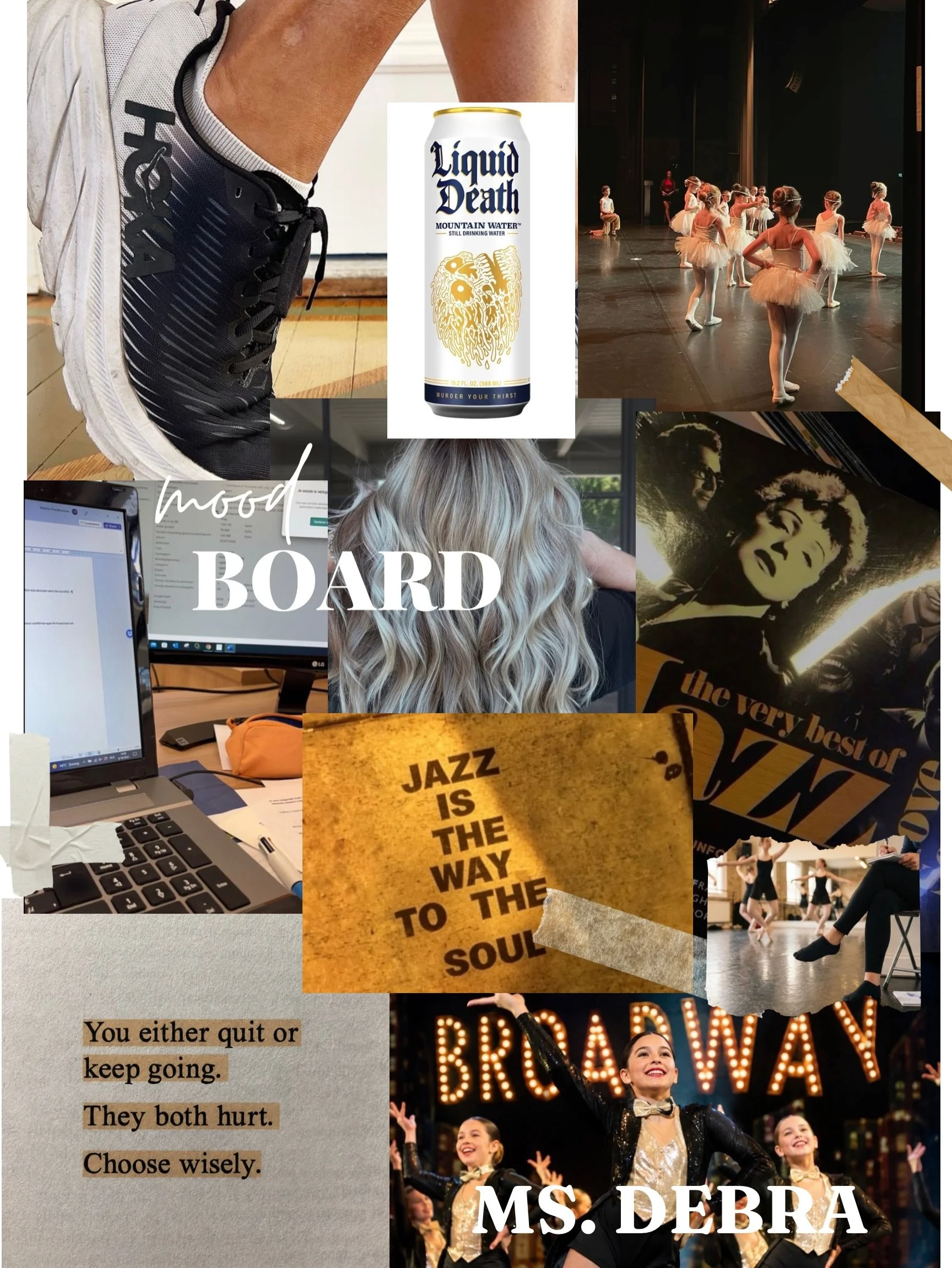A little look at the different personalities, styles and strengths behind D2M. 🤍 Who&rsquo;s mood board do you relate to the most?  Drop a comment 👇🏽

#moodboard #d2mdance #tracyca