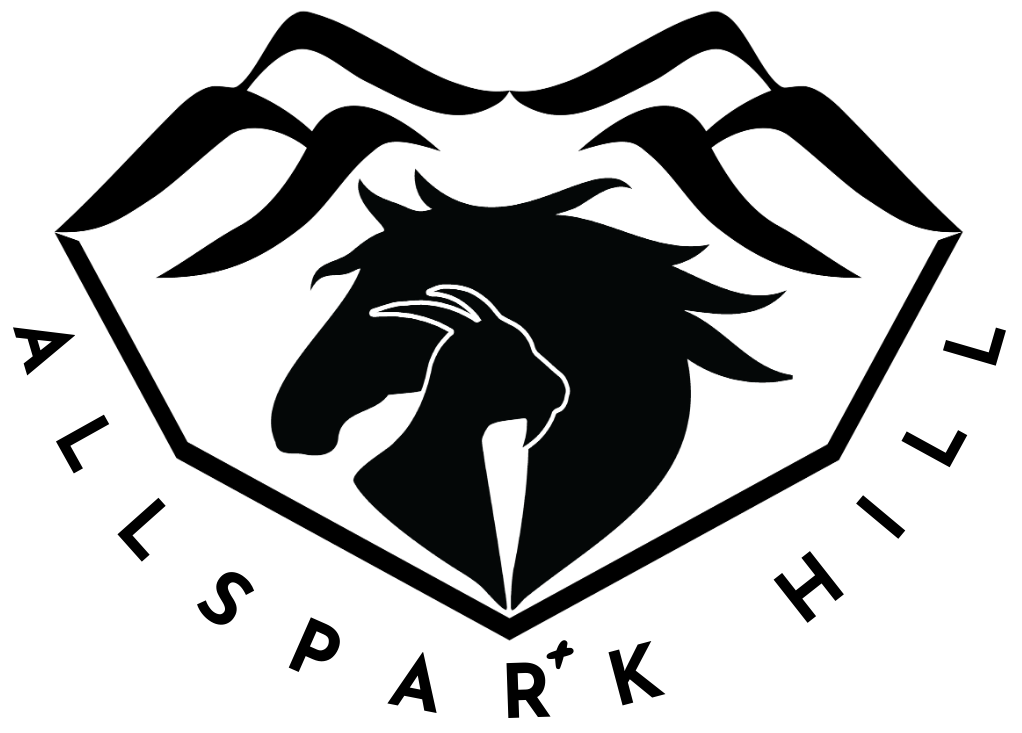 Silhouette of a lion's head with a mane, depicted in dark outline.