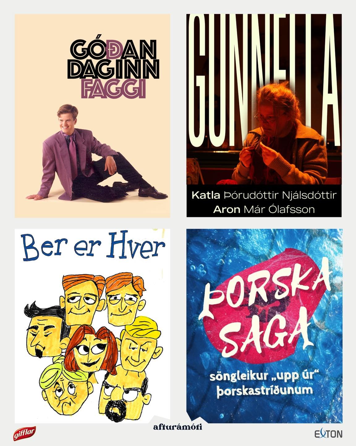 AFTUR&Aacute;M&Oacute;TI OPNAR FYRIR S&Ouml;LU 2025
Tryggi&eth; ykkur mi&eth;a &aacute; s&yacute;ningar sumarsins hj&aacute; Aftur&aacute;m&oacute;ti.
Sj&aacute;umst &iacute; H&aacute;sk&oacute;lab&iacute;&oacute;!

tix,is/afturamoti