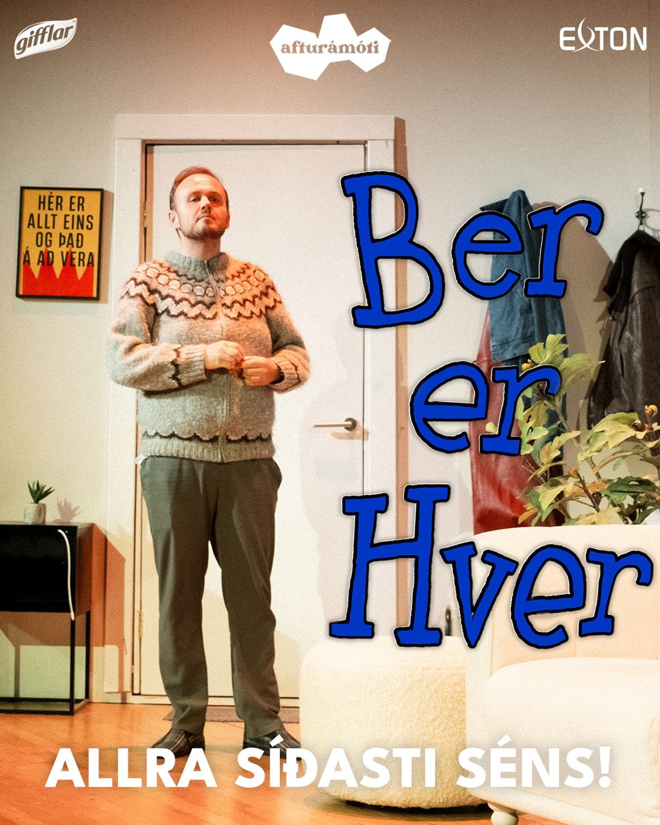 BER ER HVER S&Yacute;NING &Iacute; KV&Ouml;LD! 
Trygg&eth;u &thorn;&eacute;r mi&eth;a &aacute; tix.is e&eth;a afturamoti.is