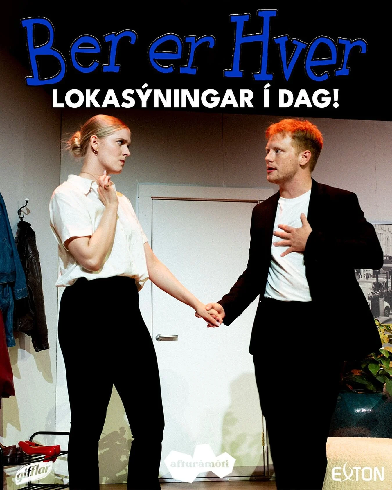 ALLRA S&Iacute;&ETH;ASTI S&Eacute;NS! Lokas&yacute;ningar &aacute; BER ER HVER.. &Iacute; DAG! 

Enn h&aelig;gt a&eth; n&aelig;la s&eacute;r &iacute; mi&eth;a &aacute; tix.is e&eth;a &aacute; afturamoti.is