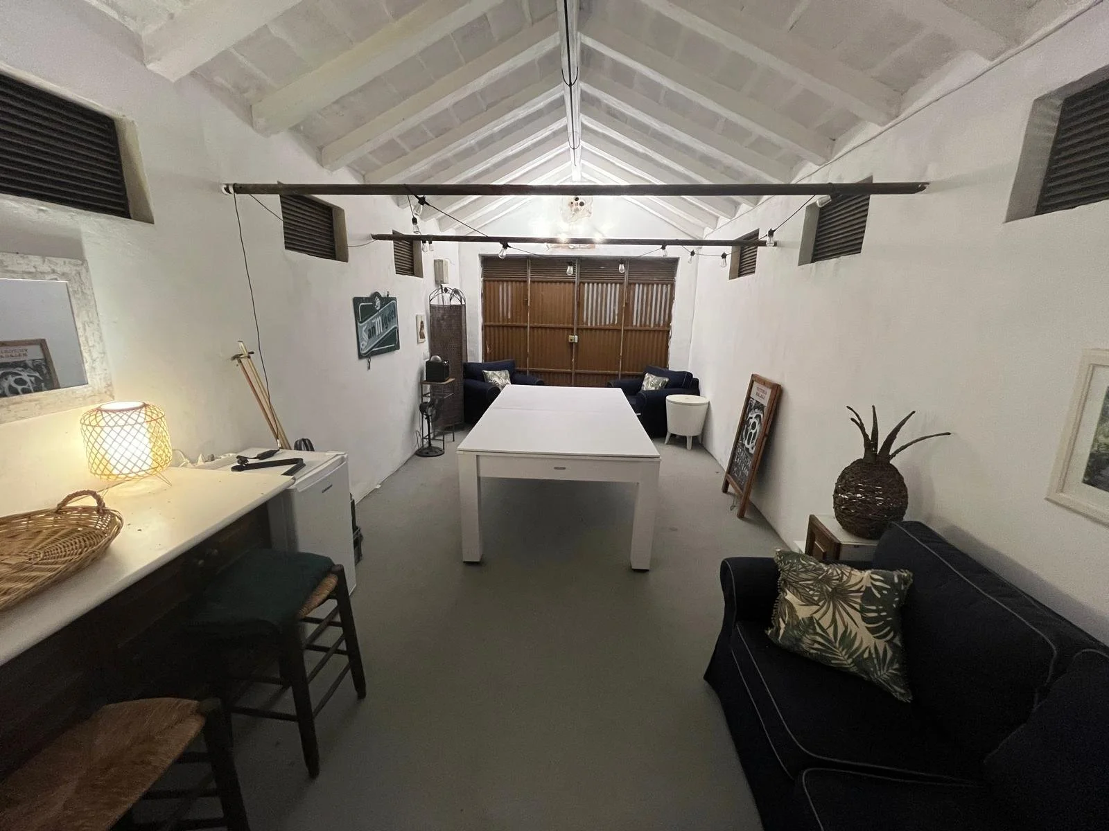 Complete with pool table (coverable), darts board, disco lights and very comfy seating you will have hours of family fun! 