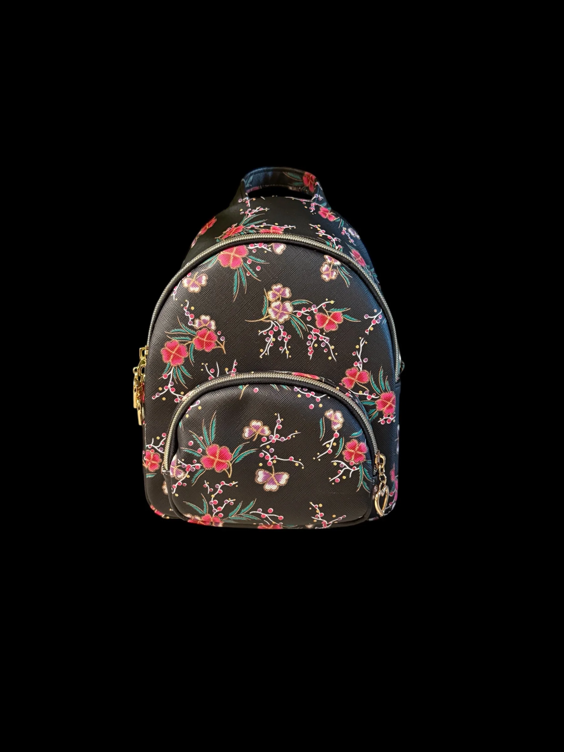 Mbp Convertible Bag-Black Poppy