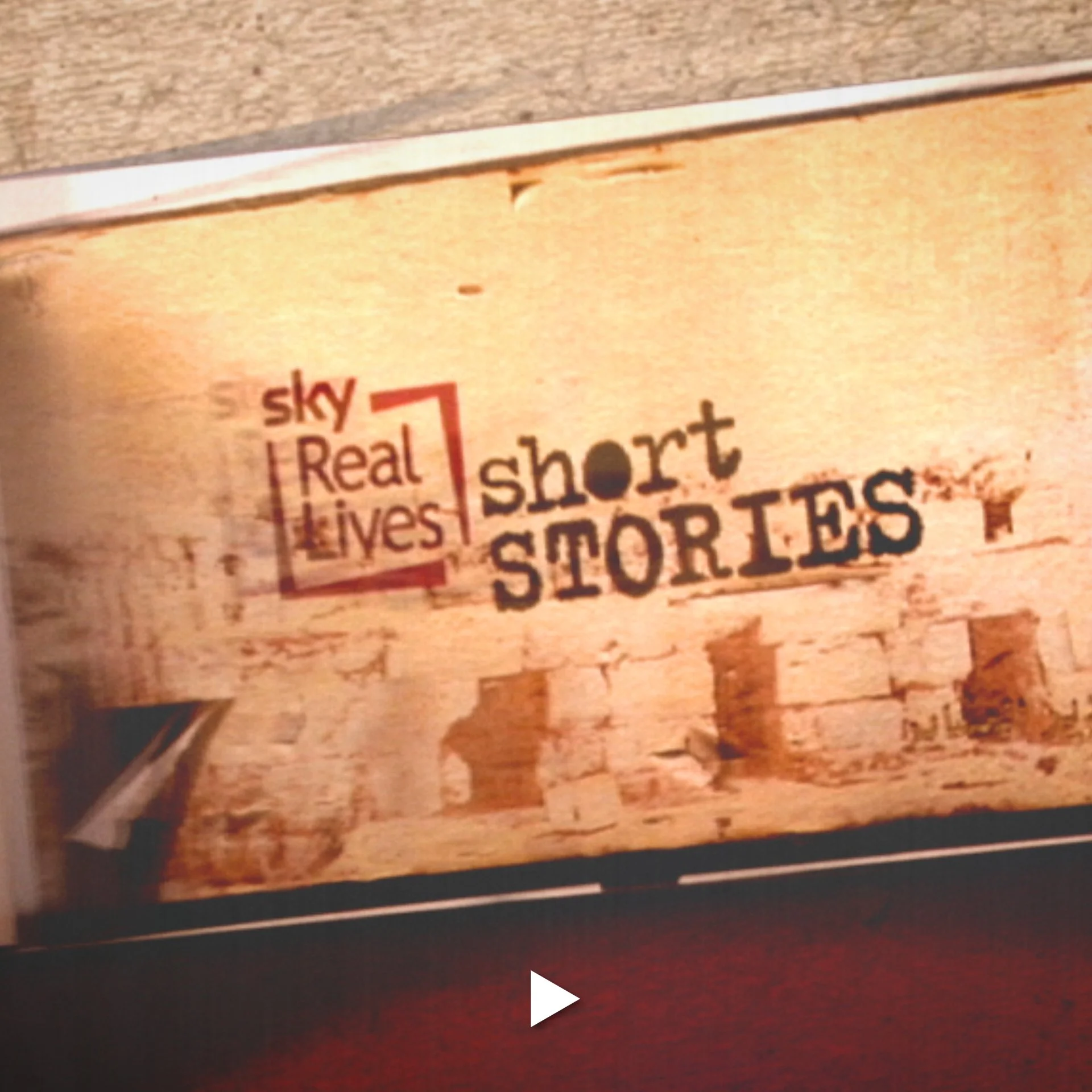 Short Stories: Sky Arts Title sequence