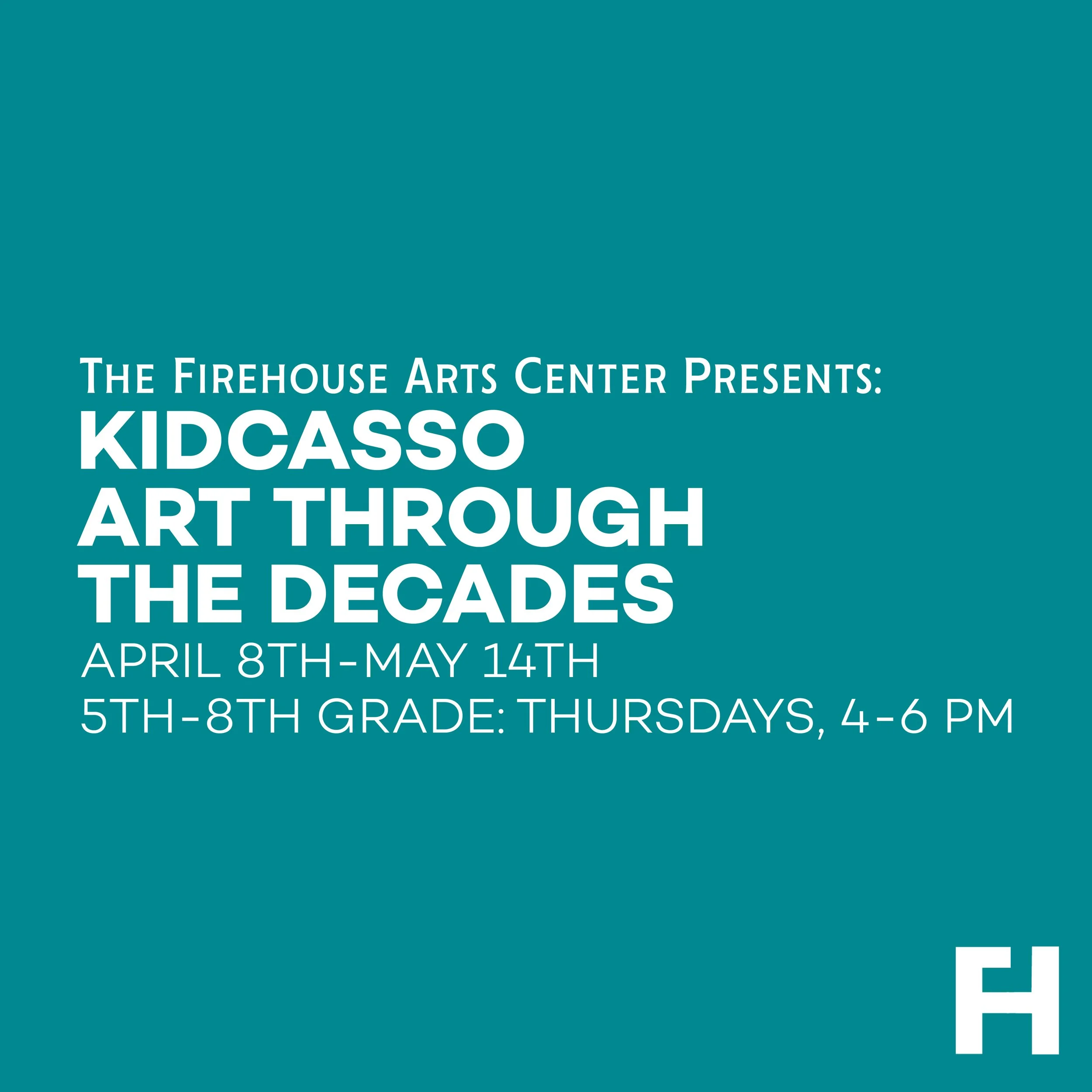 KidCasso: Art Through the Decades, 5th-8th Grade 