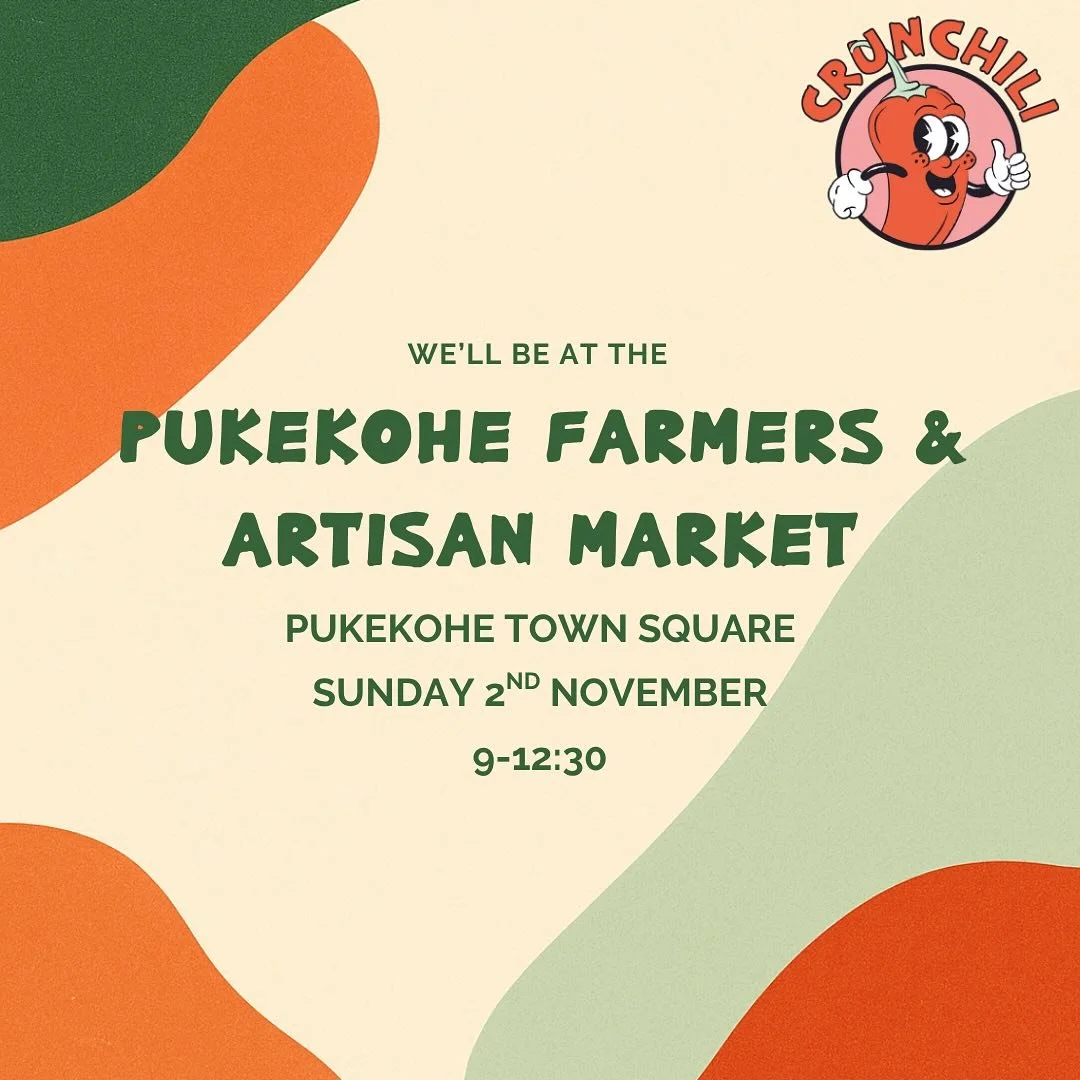 Come grab your Xmas pressies and re stock your pantry with the worlds best condiments. See you Sunday.