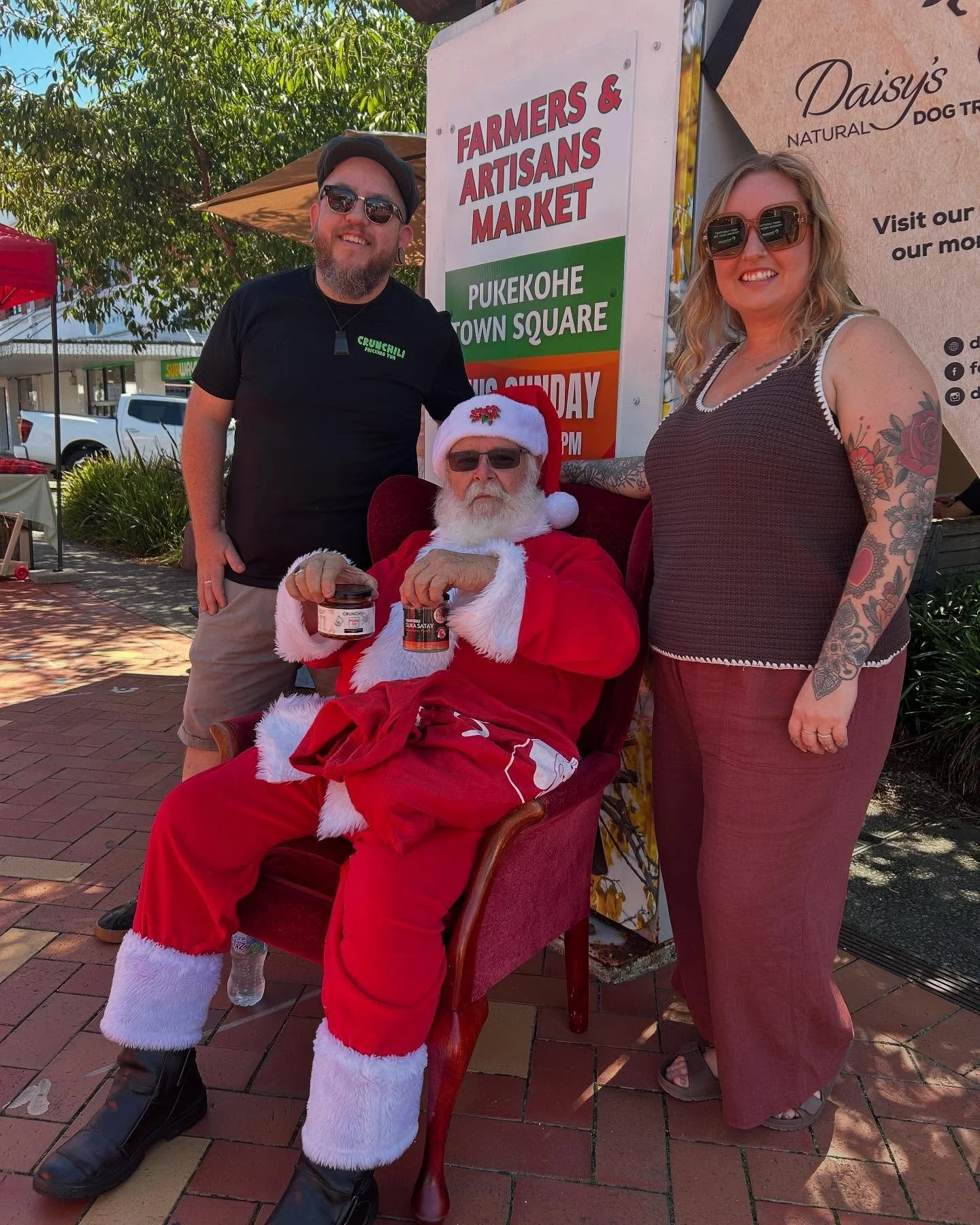 Merry Christmas from the Crunchili crew. Even Santa endorses our products!!!