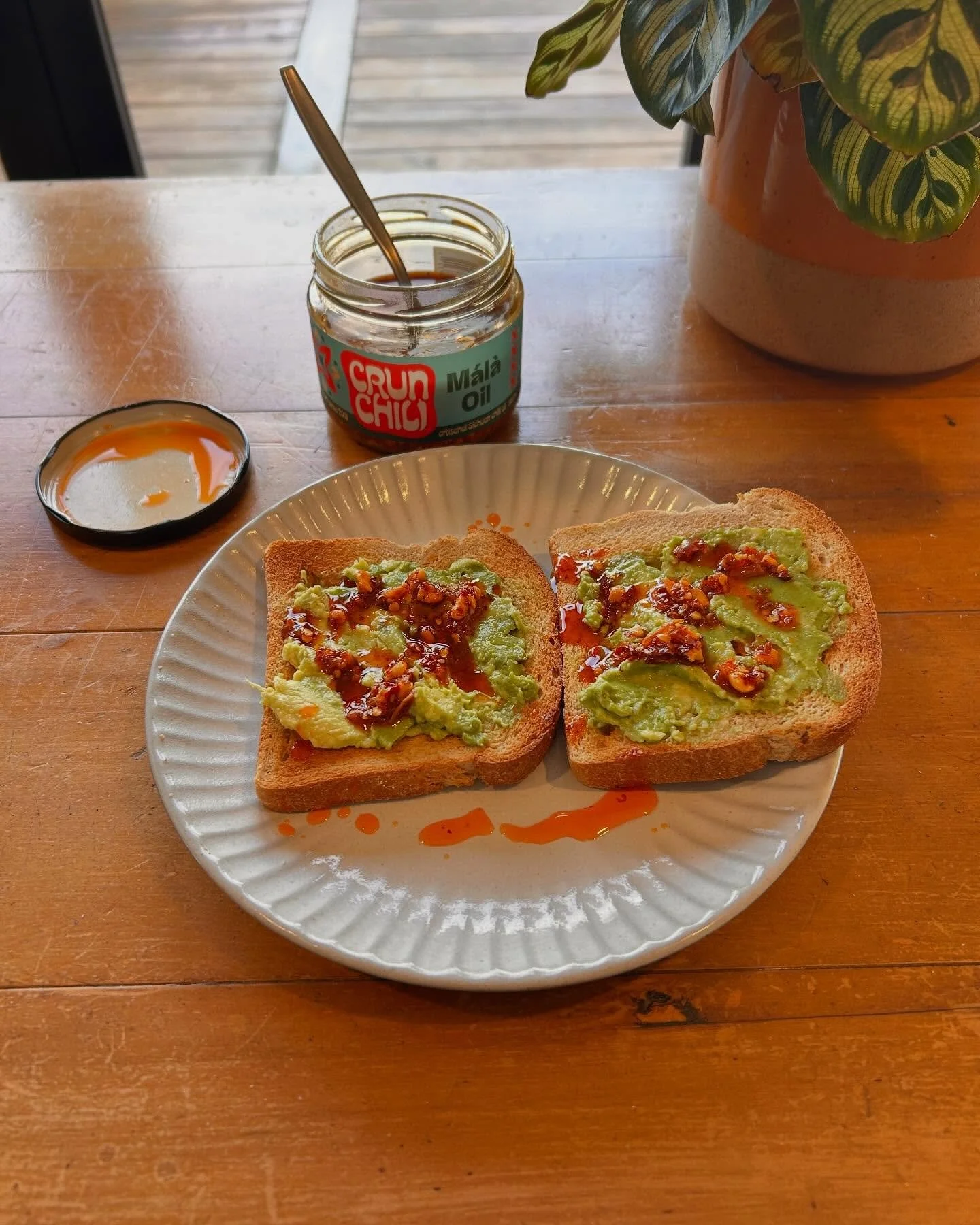Mornings never tasted so good. Our go to here at home is the old smashed avo on toast with lashings of our Mala oil. #avotoast #winning #itsgonnabeagoodday