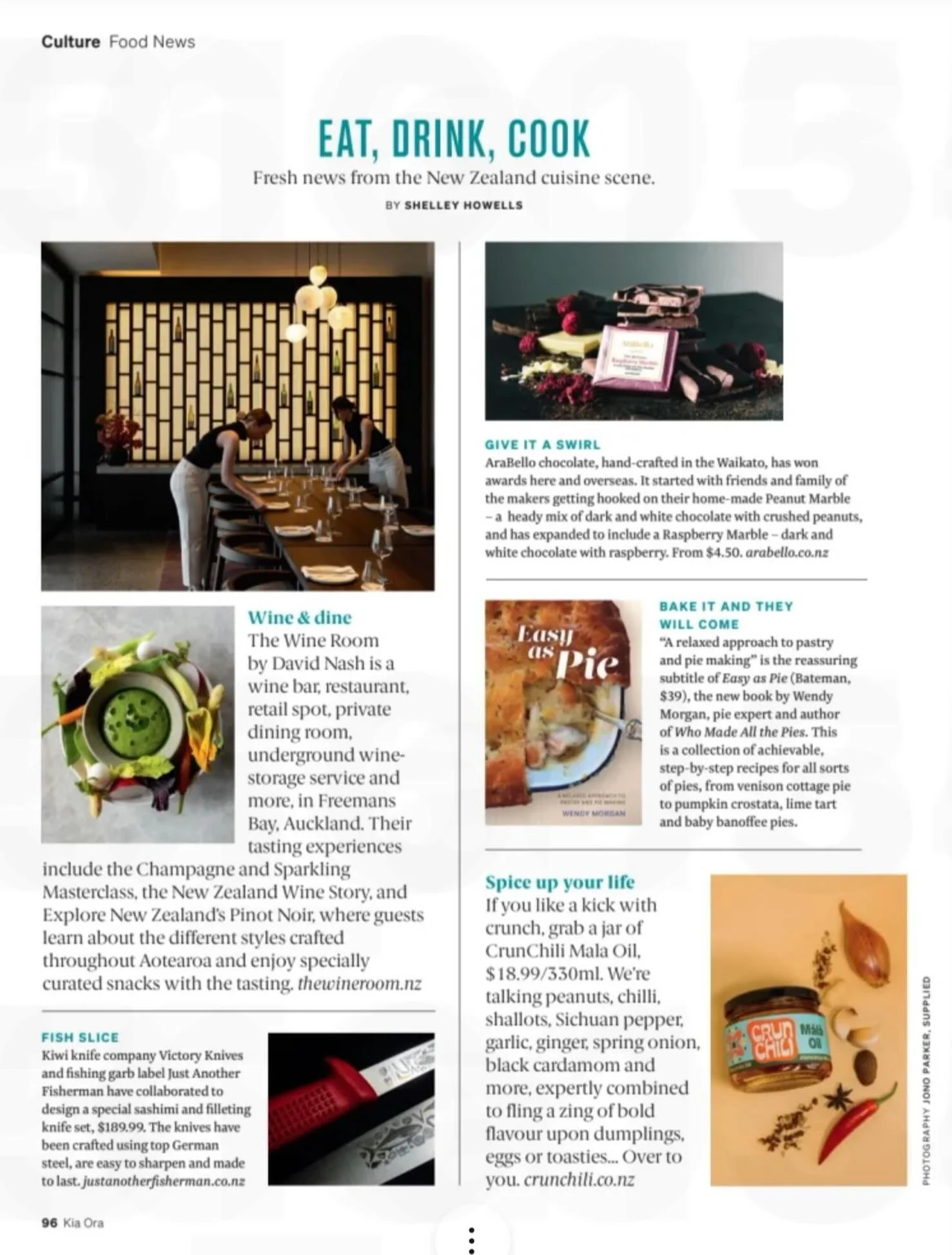 pinch me moment! ✨🌶️
We are absolutely bursting with pride to share that Crunchili is featured in this month&rsquo;s issue of Kia Ora, the official in-flight magazine for Air New Zealand @airnz 
To go from crafting small batches of chili oil in our 