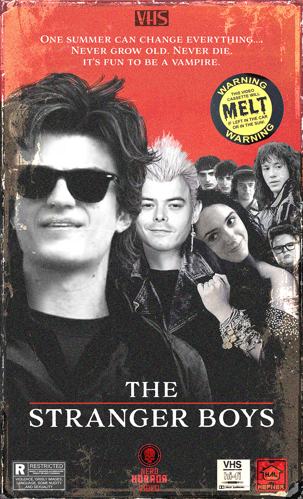 stranger things meets the lost boys in this reimagining of the Lost Boys with the cast of stranger things