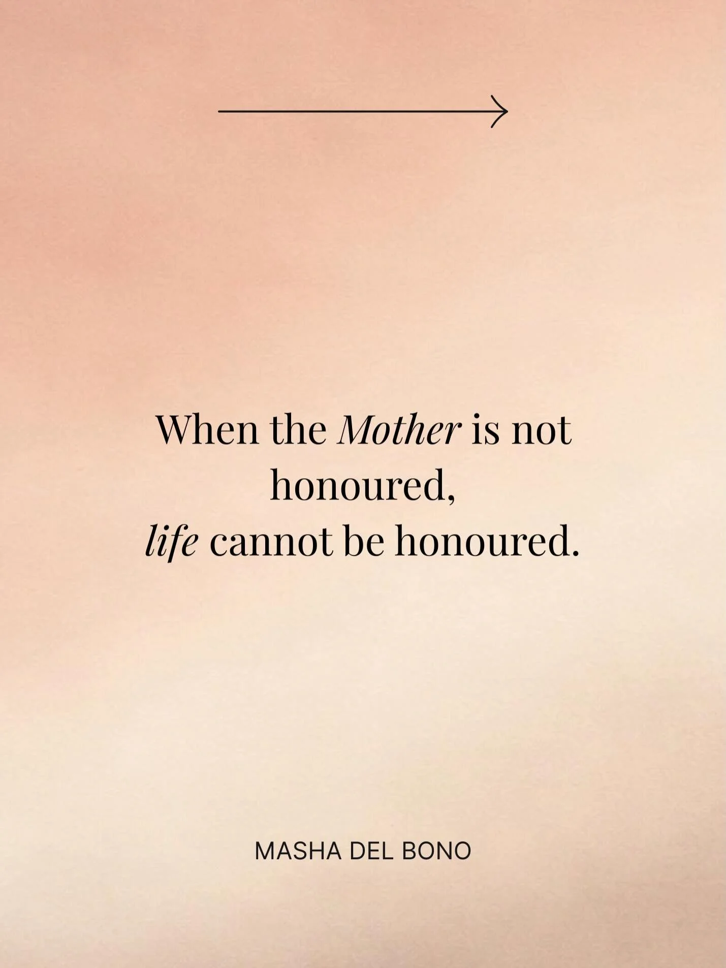 A reflection that came through me today.

The healing of humanity begins when we remember the Mother, and true leadership grows from wisdom rather than wounded power.

Curious what this awakens in you 🙏🏼🤍