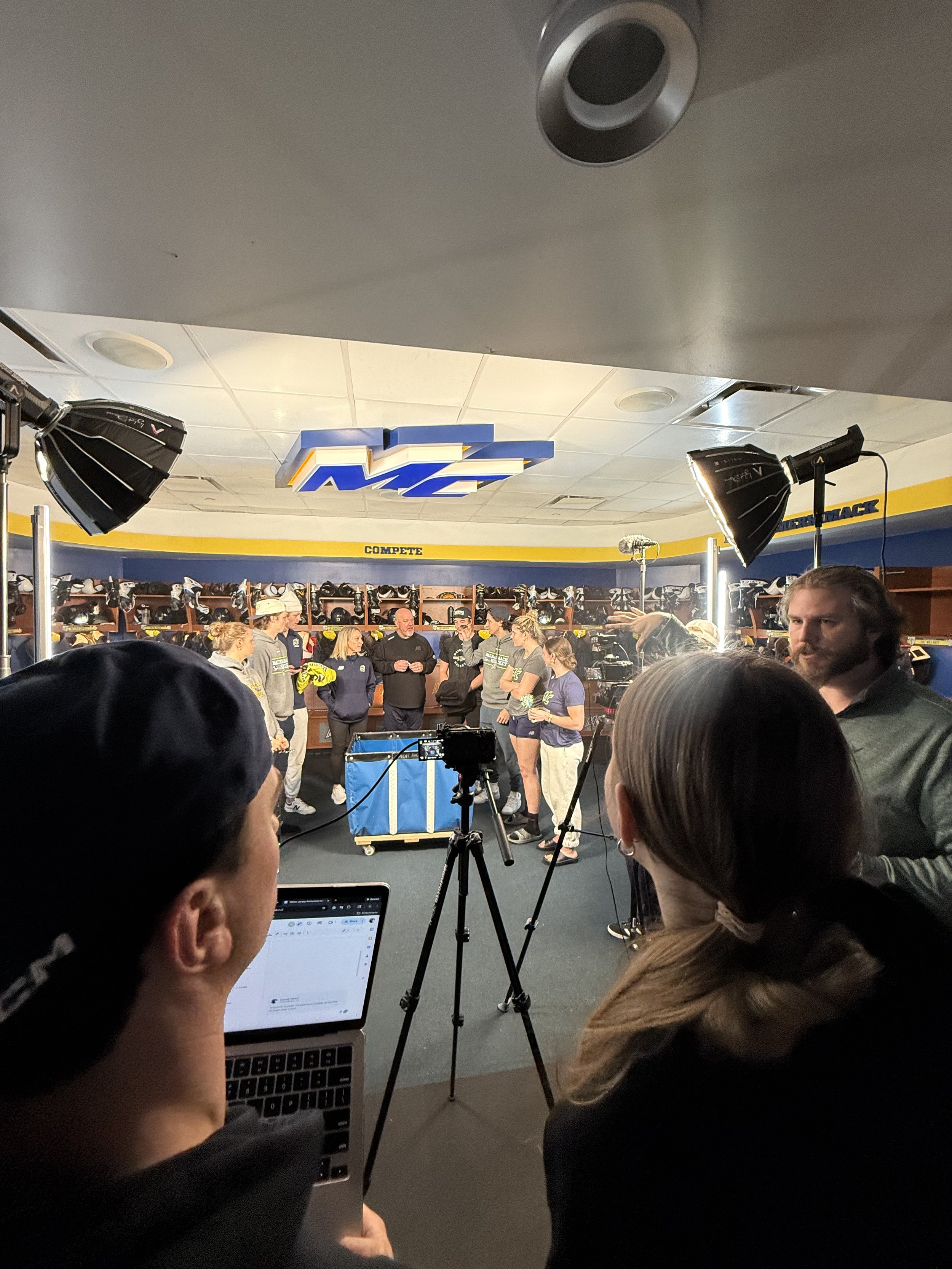 BTS of our yellow jersey retirement