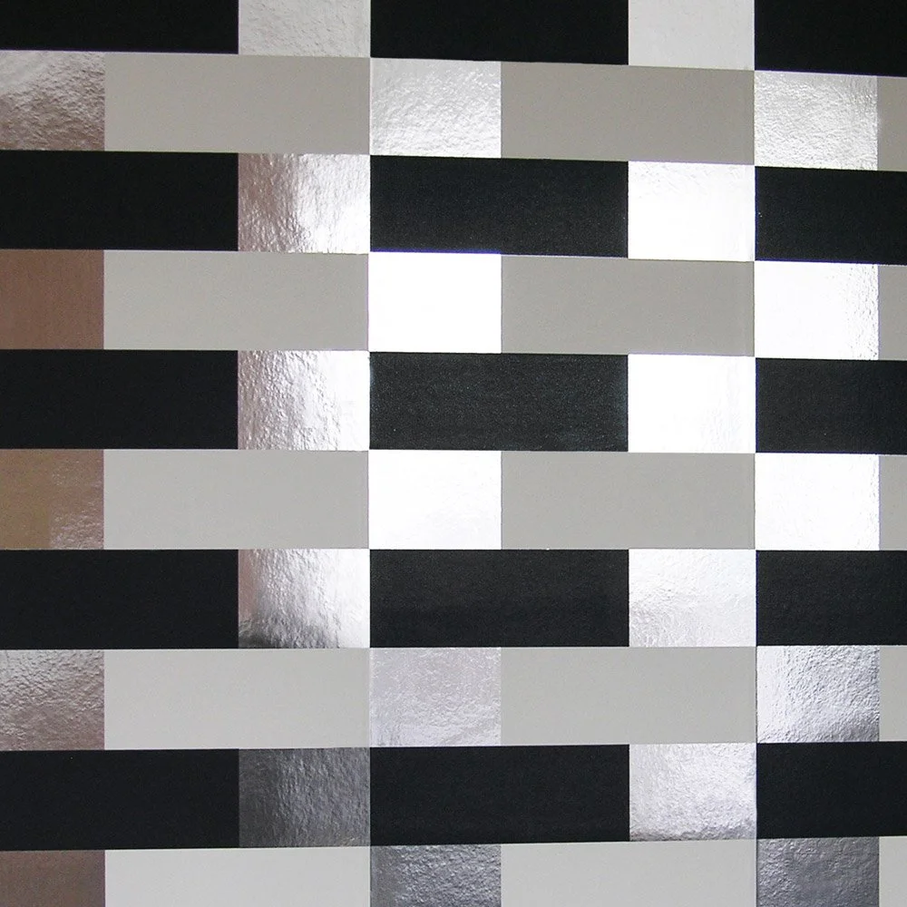 Black, White & Silver