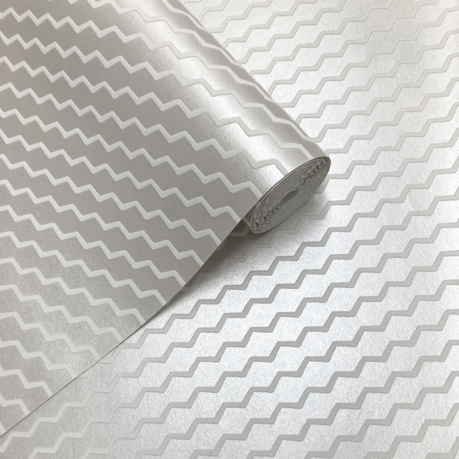 White & Silver Flock