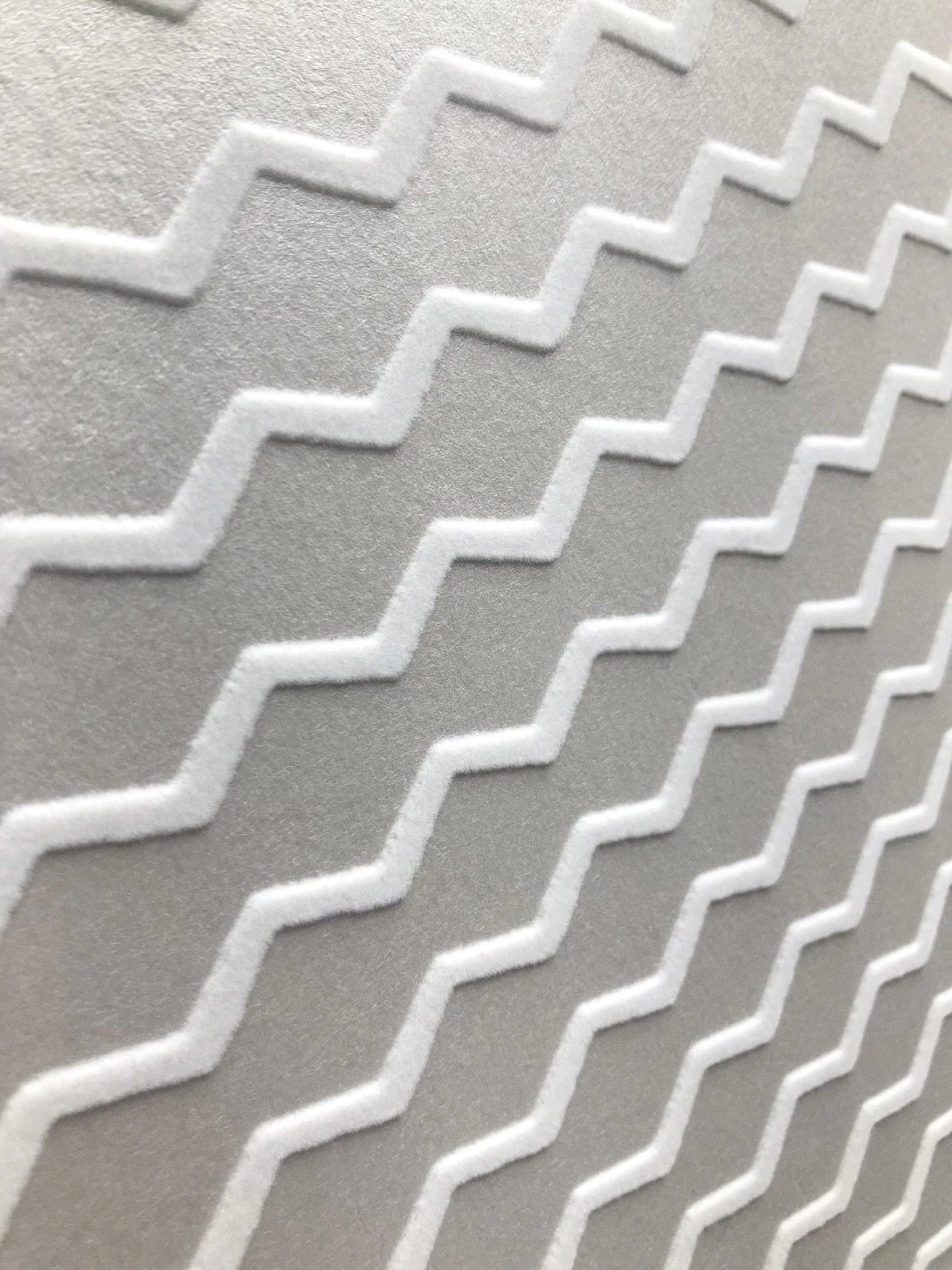 White & Silver Flock