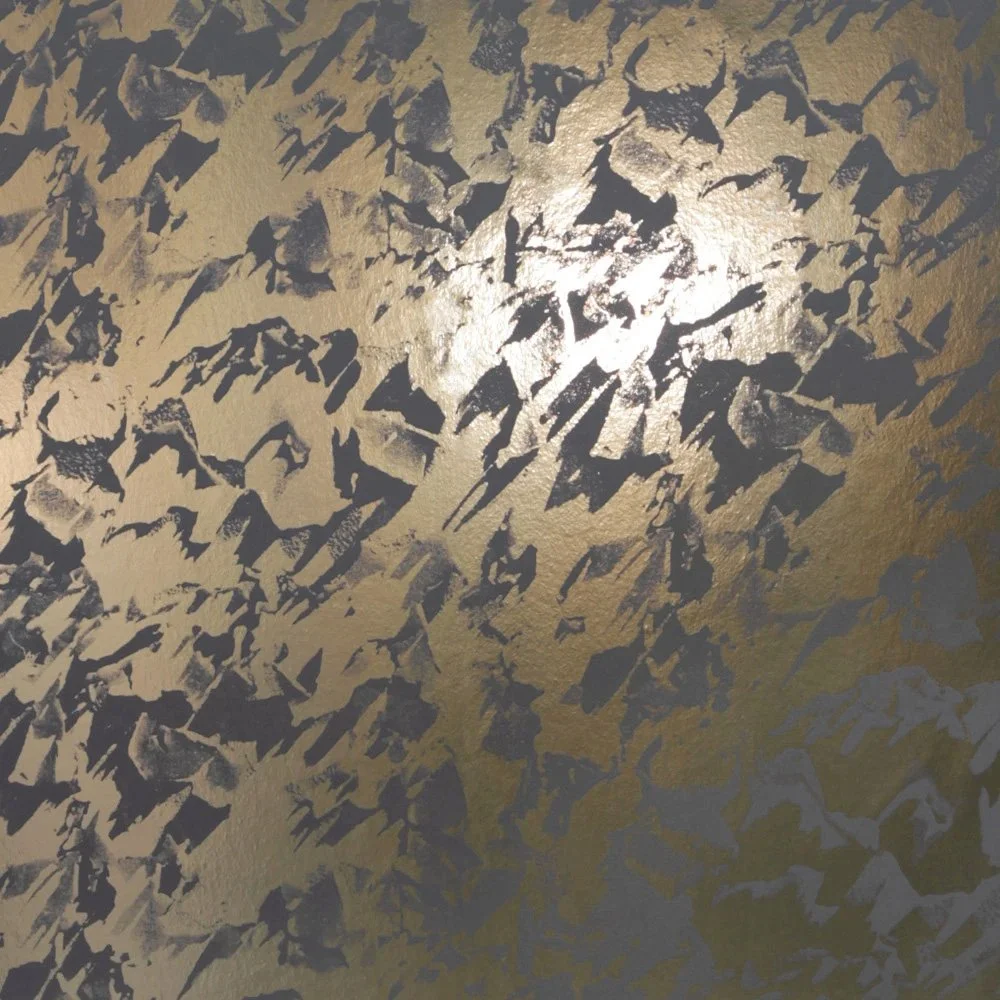 Gold & Shadow Grey