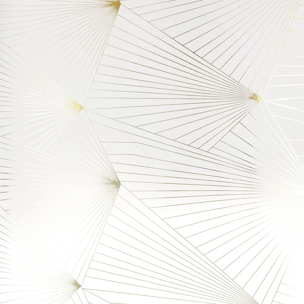Gold & White