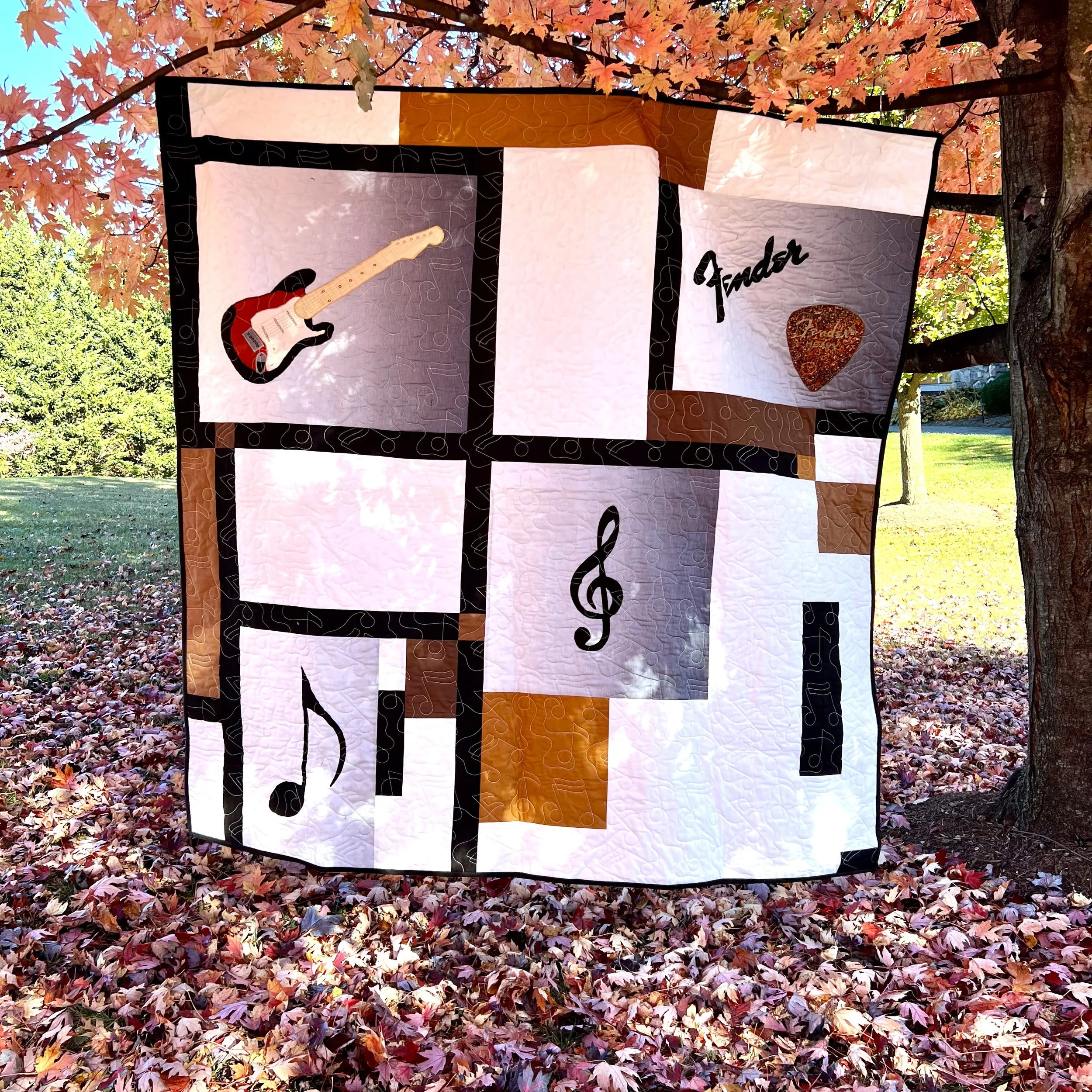 Earth tone quilt