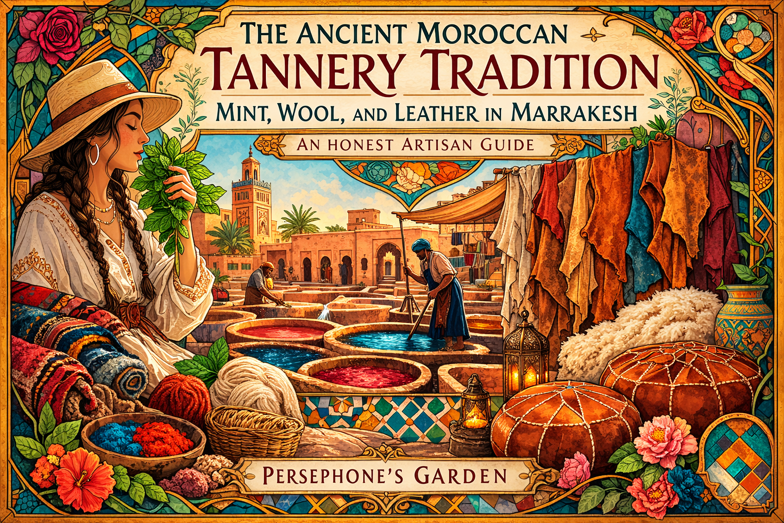 The Ancient Moroccan Tannery Tradition