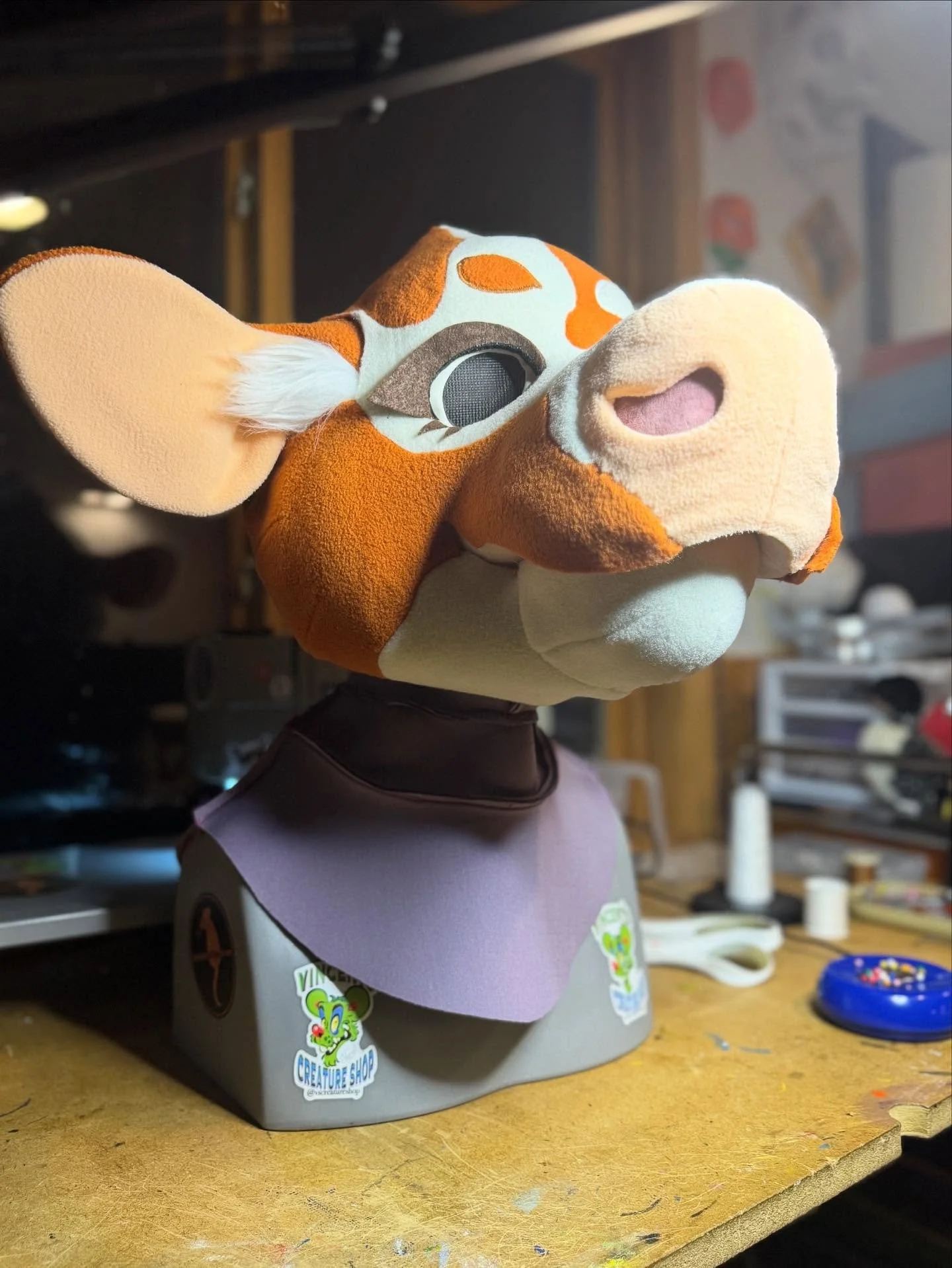 Pre-made moo is getting ready for adoption&hellip;✨
#premade #fursuitmaker #furry #commisionsopen #fursuitforsale
