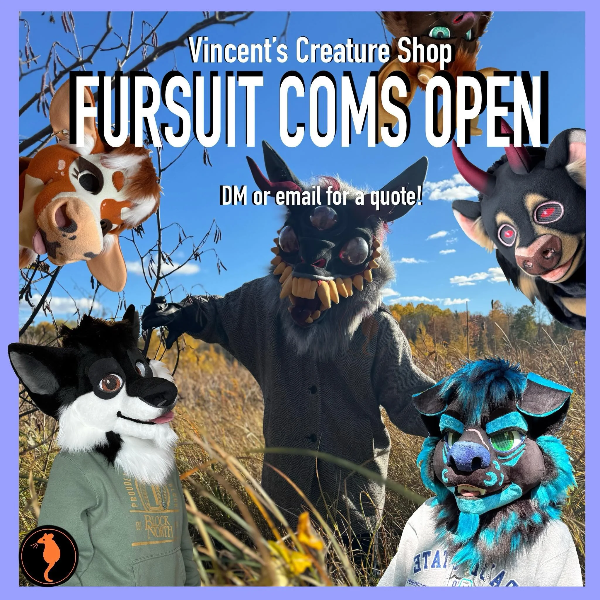 OPEN -as of May 21st 2026

I&rsquo;m open for commissions!
To get a quote, please contact me through here, or through my email: DahlsRetroThreads@gmail.com.

Please send a ref/ photos of your sona, and how many parts of the suit you desire.

As far a