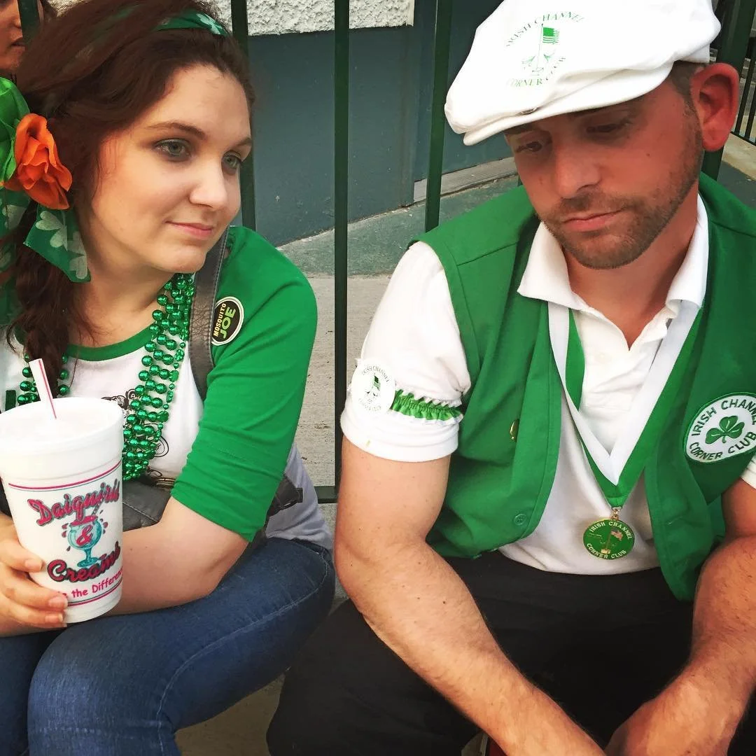 THAT GREEN LIFE // they look serious but it was all jokes here.