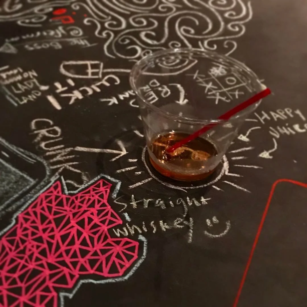 STRAIGHT WHISKEY // but jk it's just tea.