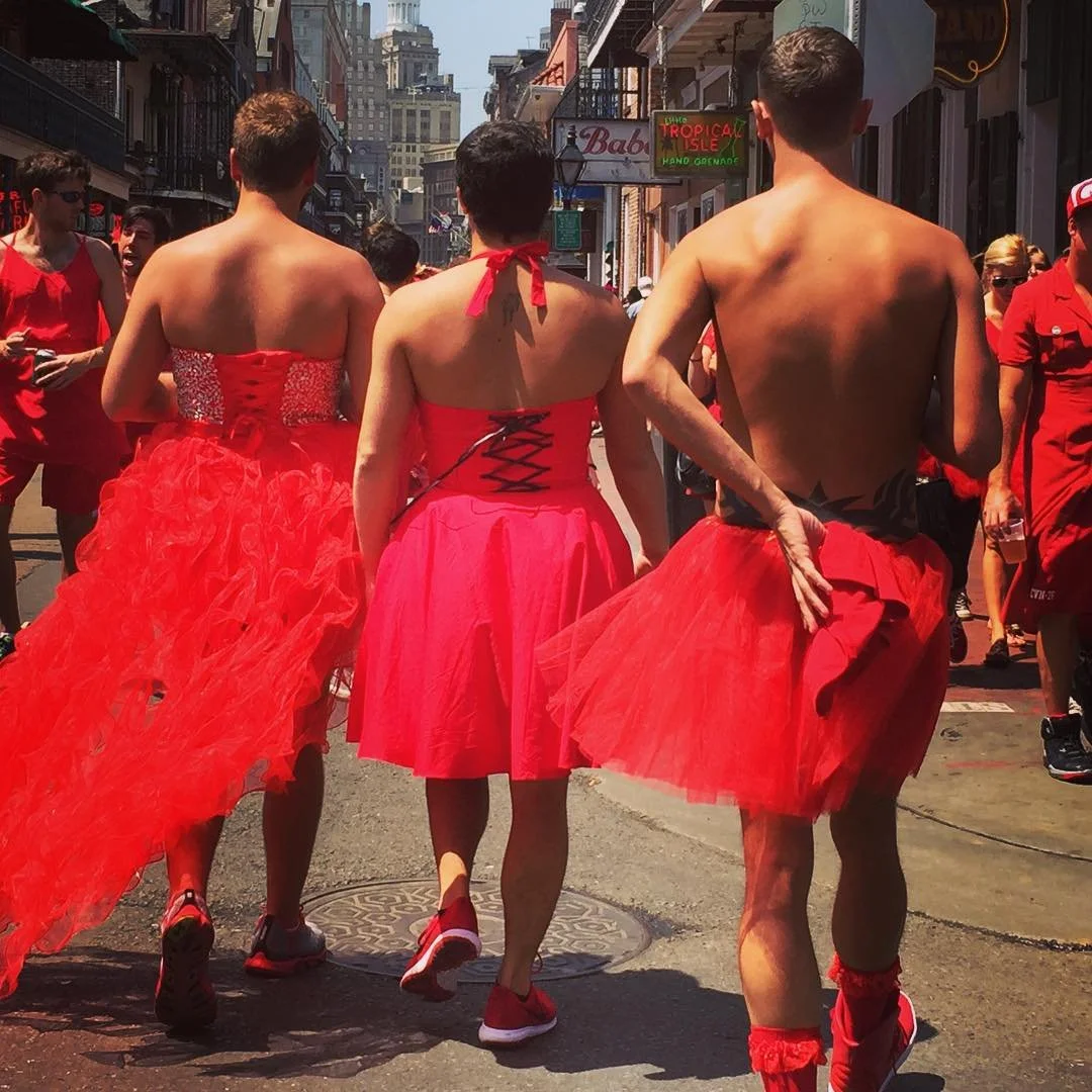 RED DRESS RUN 2015 // this is what #RDR is all about but actually isn'