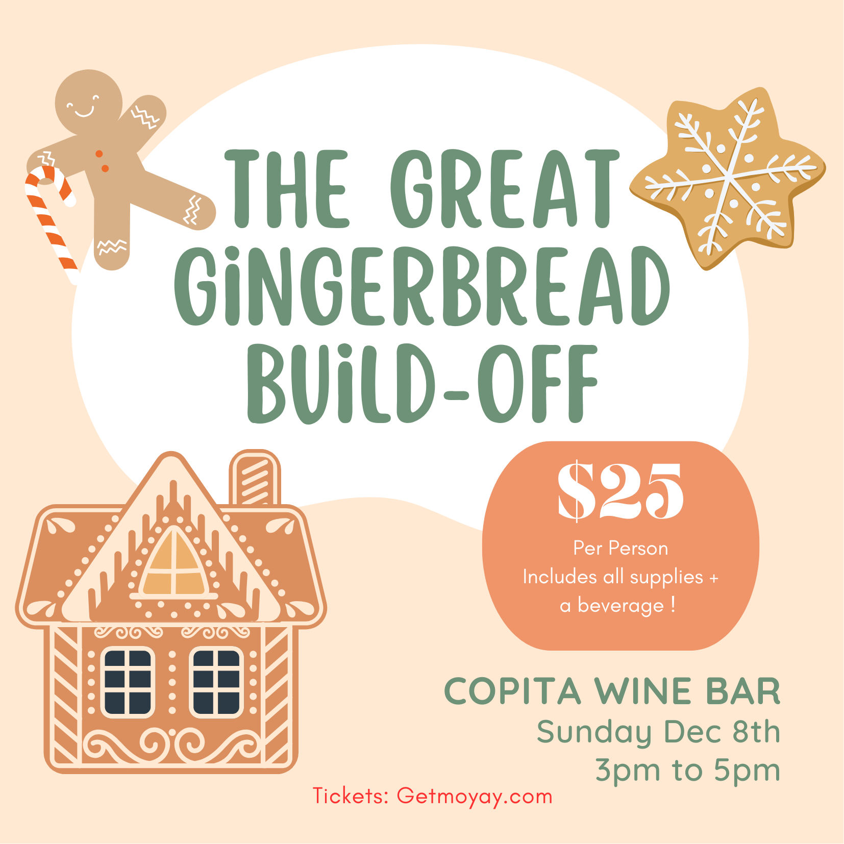 Pink and Brown Playful Gingerbread Christmas Party Invitation.png